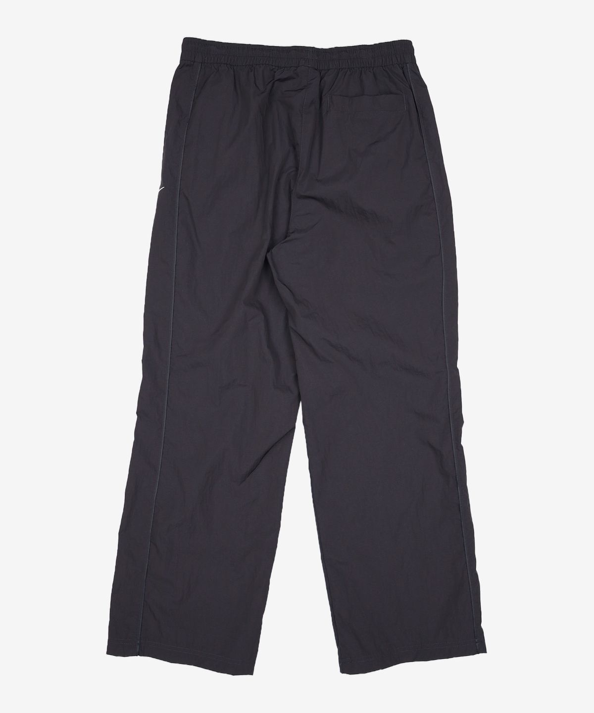 나이키(NIKE) 윈드러너 하이웨이스트 우븐 오픈 헴 팬츠 W - 블랙:화이트 / FV7656-010 XL