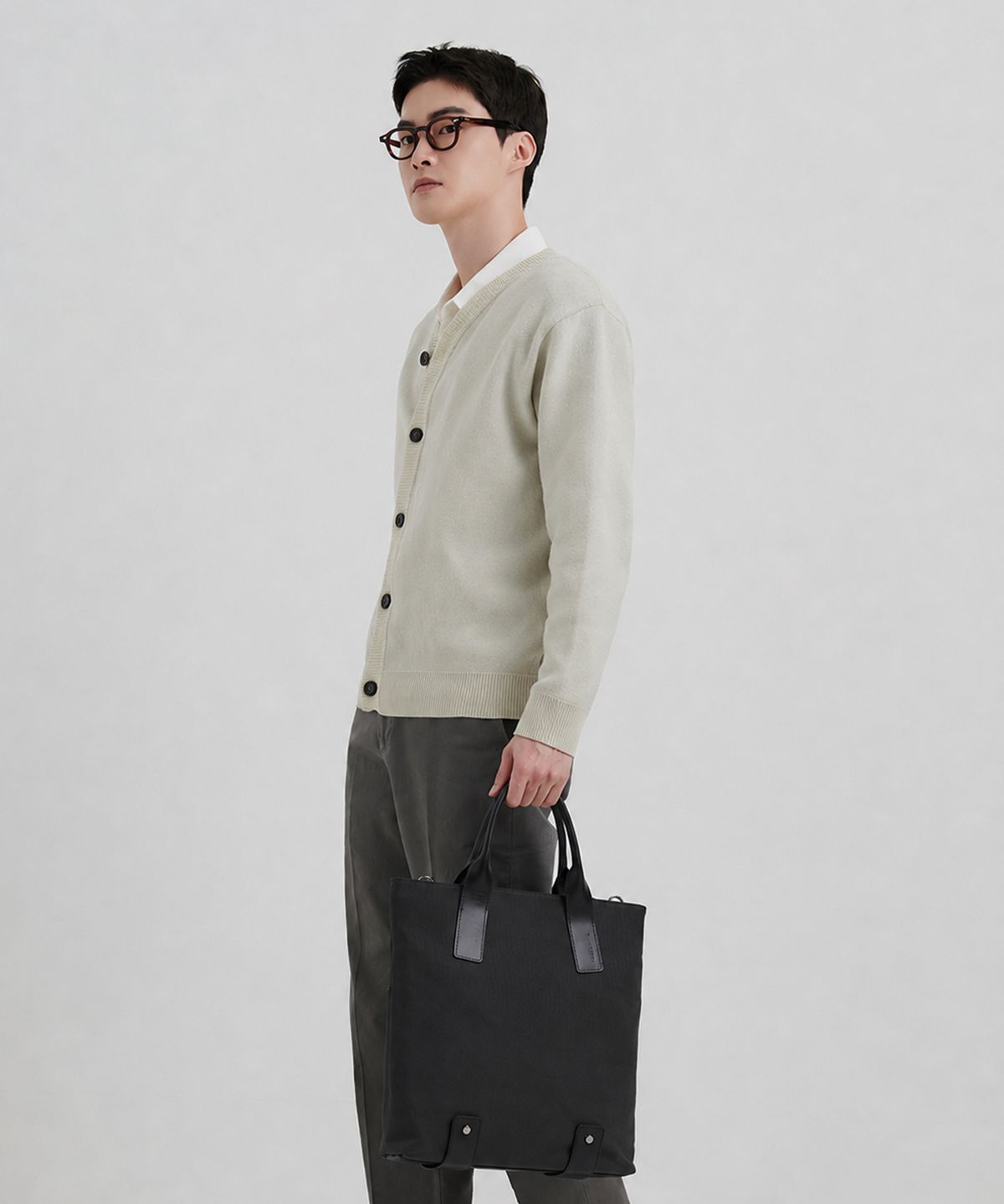 베드포드일레븐스(BEDFORD11TH) 캔버스가죽콤보 데일리 컴버터블토트