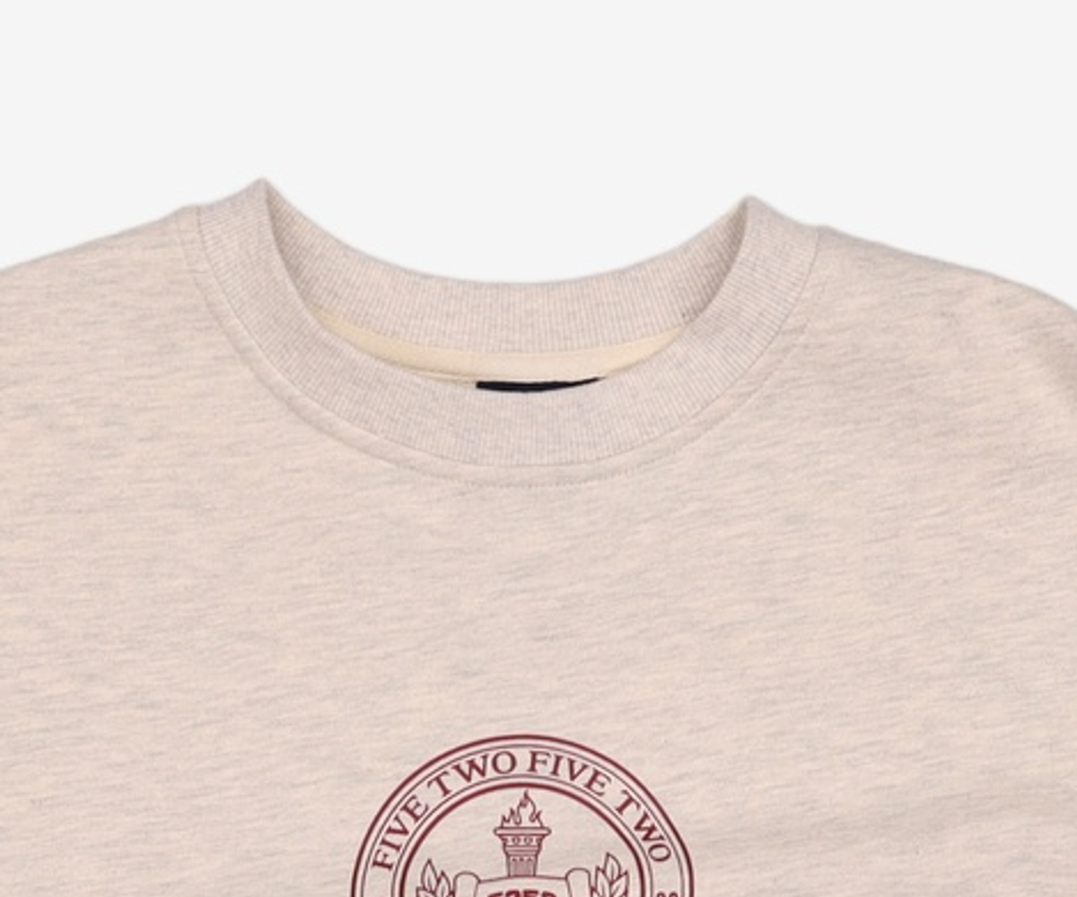 오아이오아이 컬렉션(OIOI COLLECTION) T.B.R.F.U SWEATSHIRT [OATMEAL] L