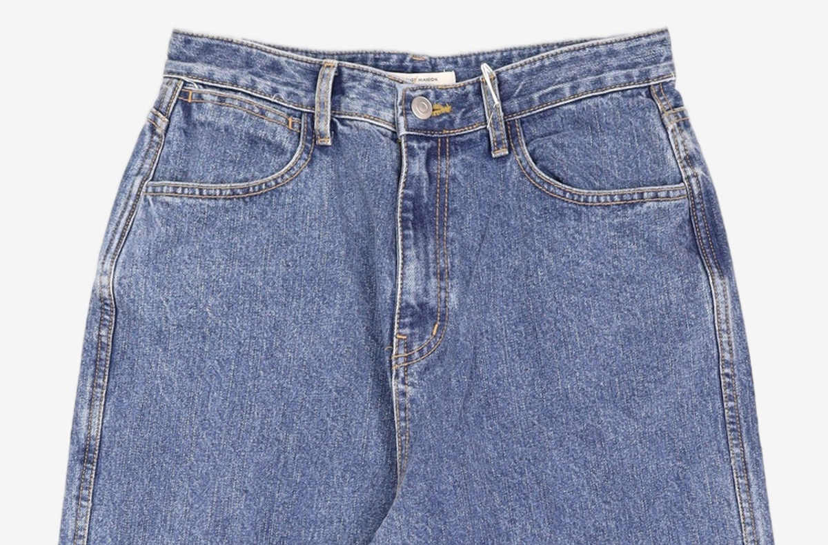 비뮤즈맨션(BEMUSE MANSION) 청/데님 팬츠 38