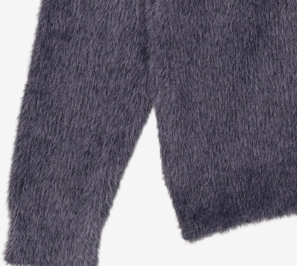 노매뉴얼(NOMANUAL) (시그니처종료)CROPPED HAIRY KNIT - 5 COLOR M