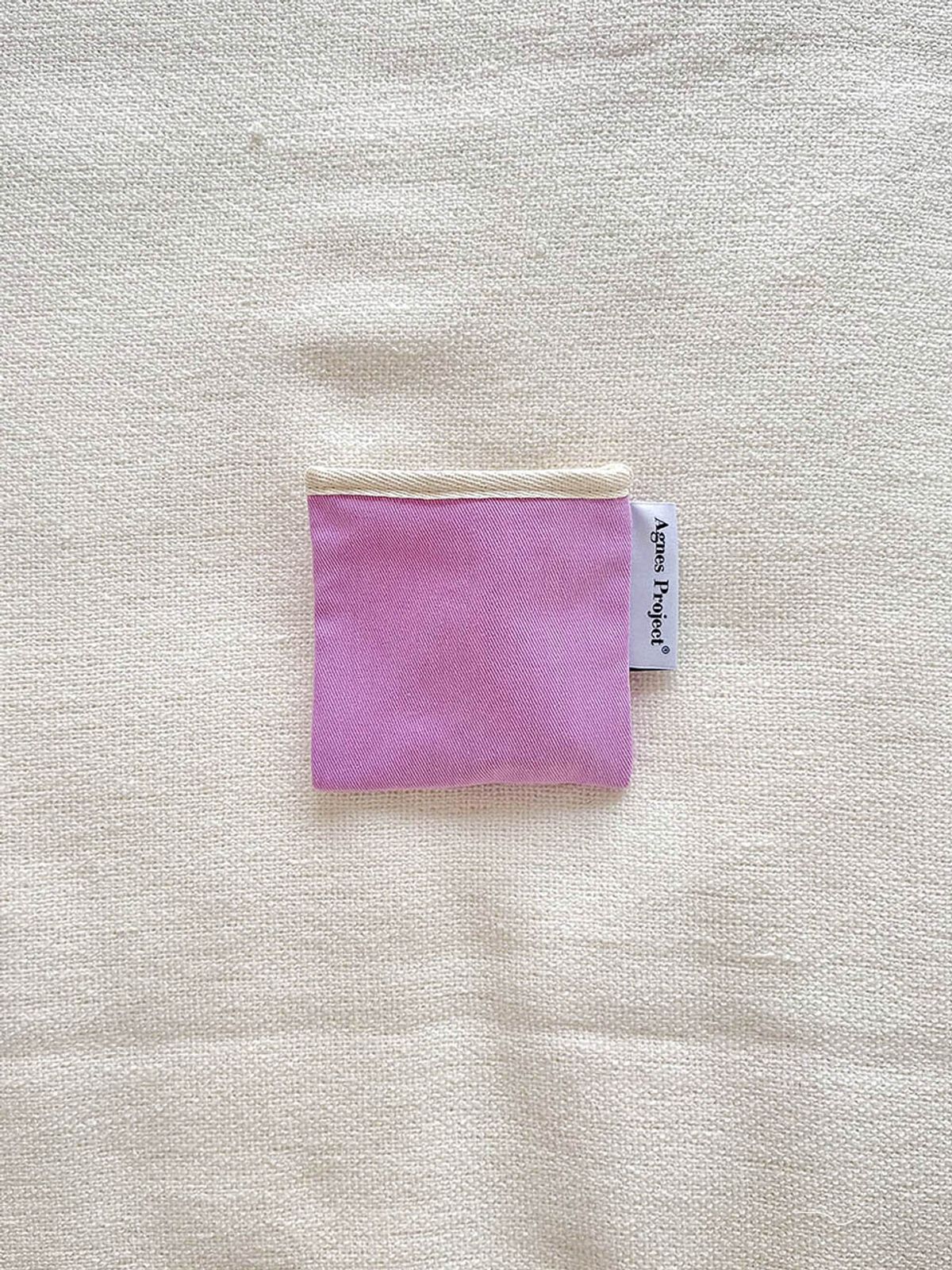 아그네스프로젝트(AGNES PROJECT) 스퀘어컬러파우치_라벤더(2size)