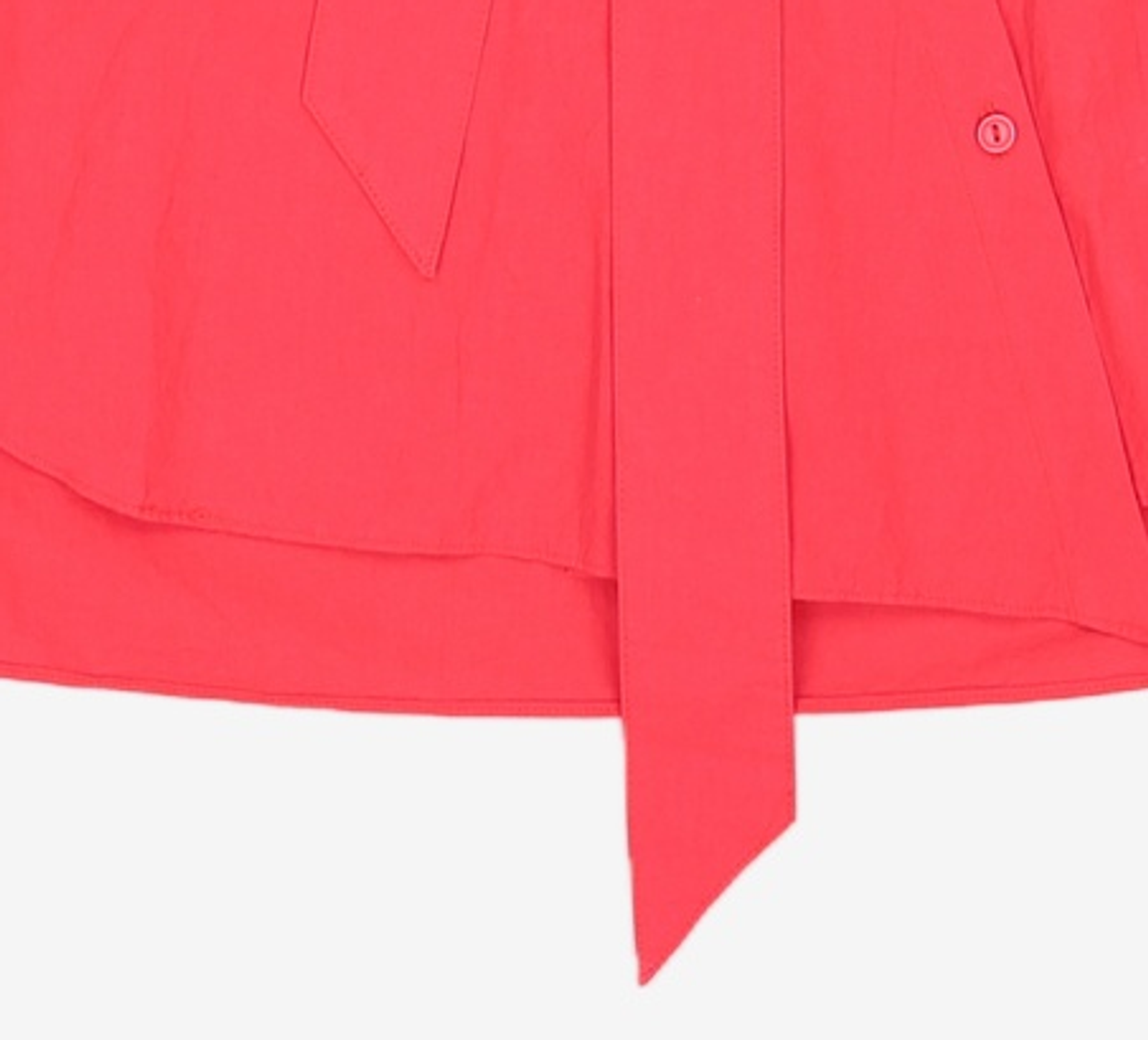 누보텐(NUVO10) asymmetric button shirt S