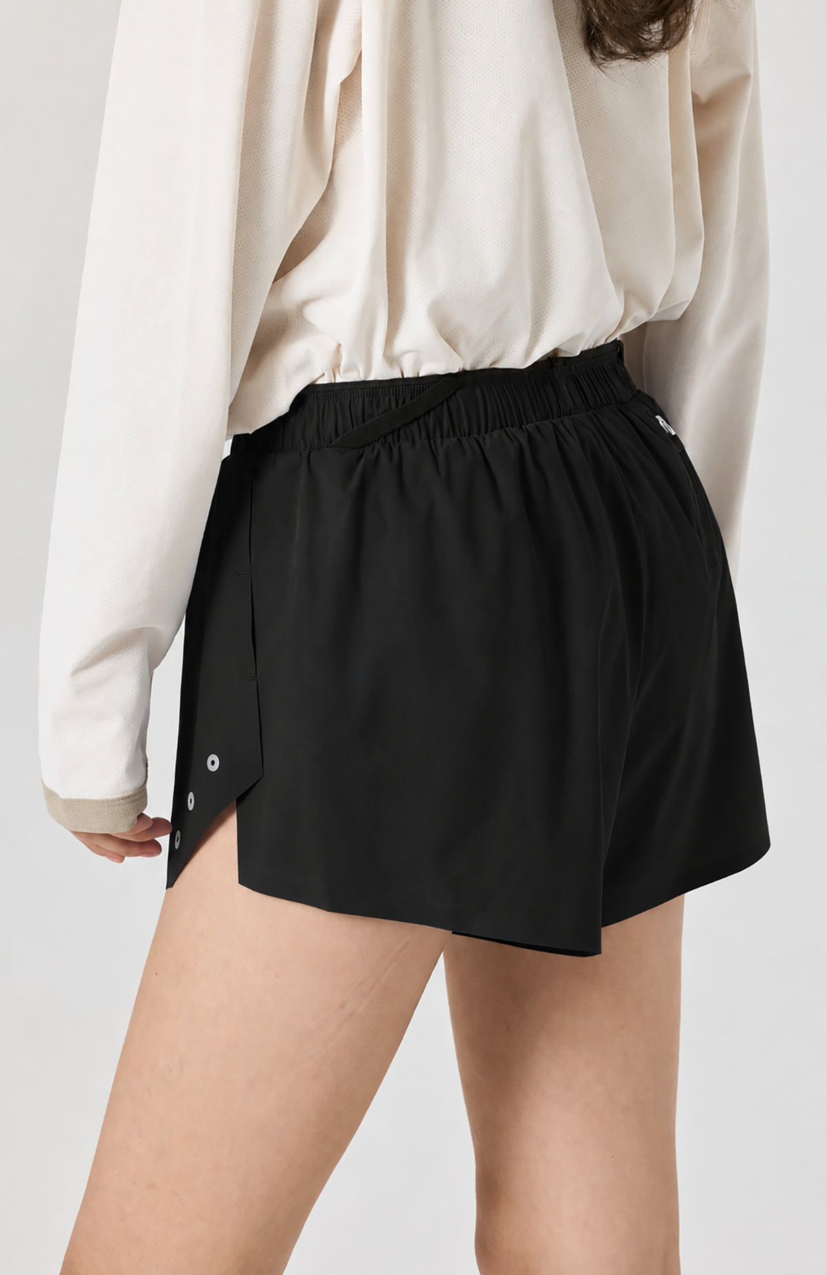 프라이데이세븐(FRIDAYSEVEN) 러닝쇼츠 Ventra Run Shorts 3인치 bk (Brief) wmns