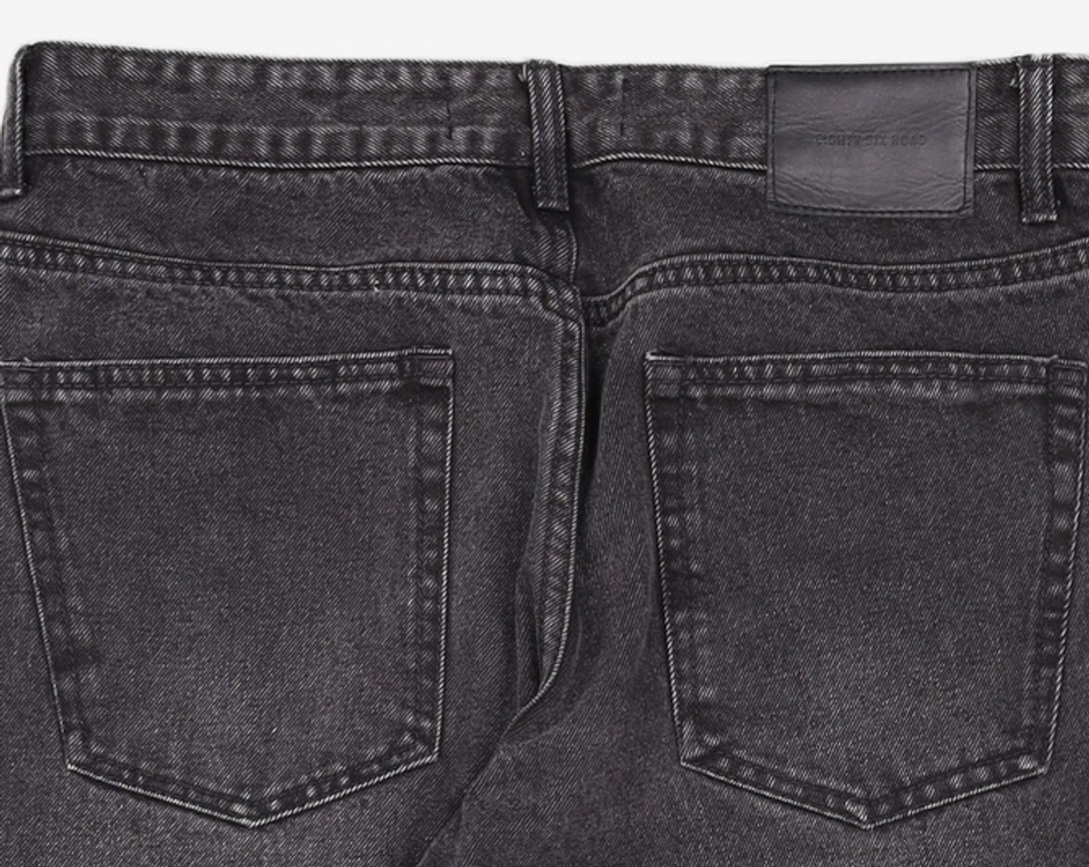 86로드(86ROAD) BLACK NORMAL CHIP / CROP TAPERED 32
