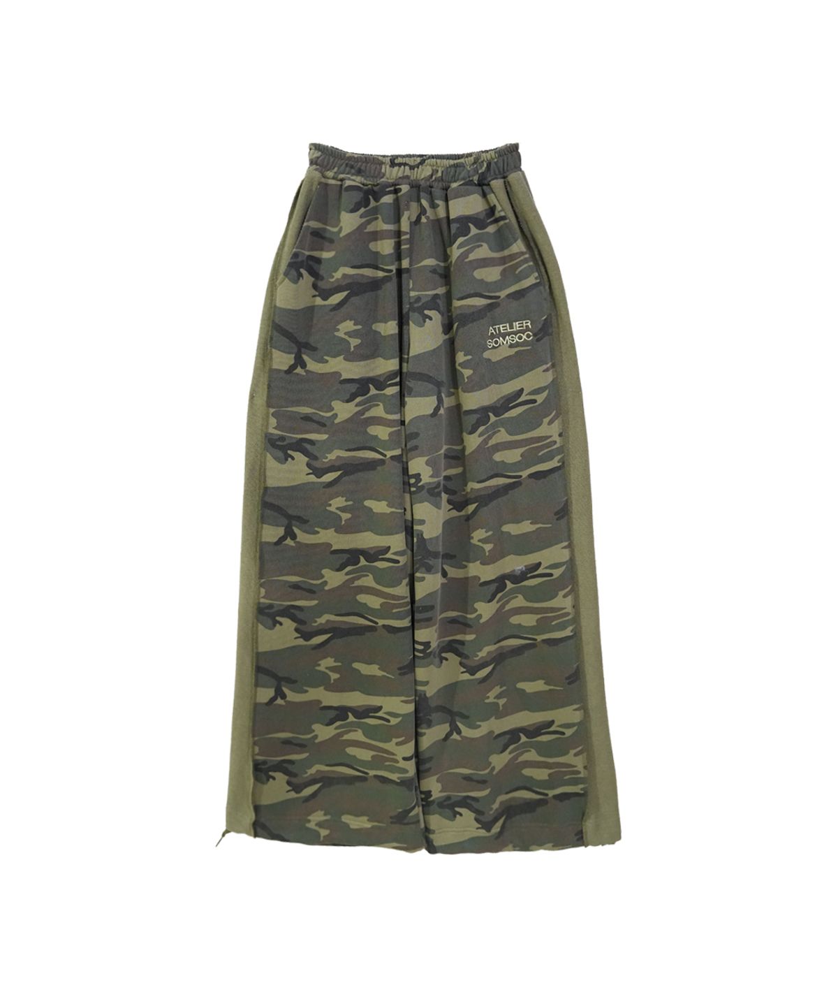 솜속(SOMSOC) AREN REVERSIBLE CAMO PANTS_KHAKI