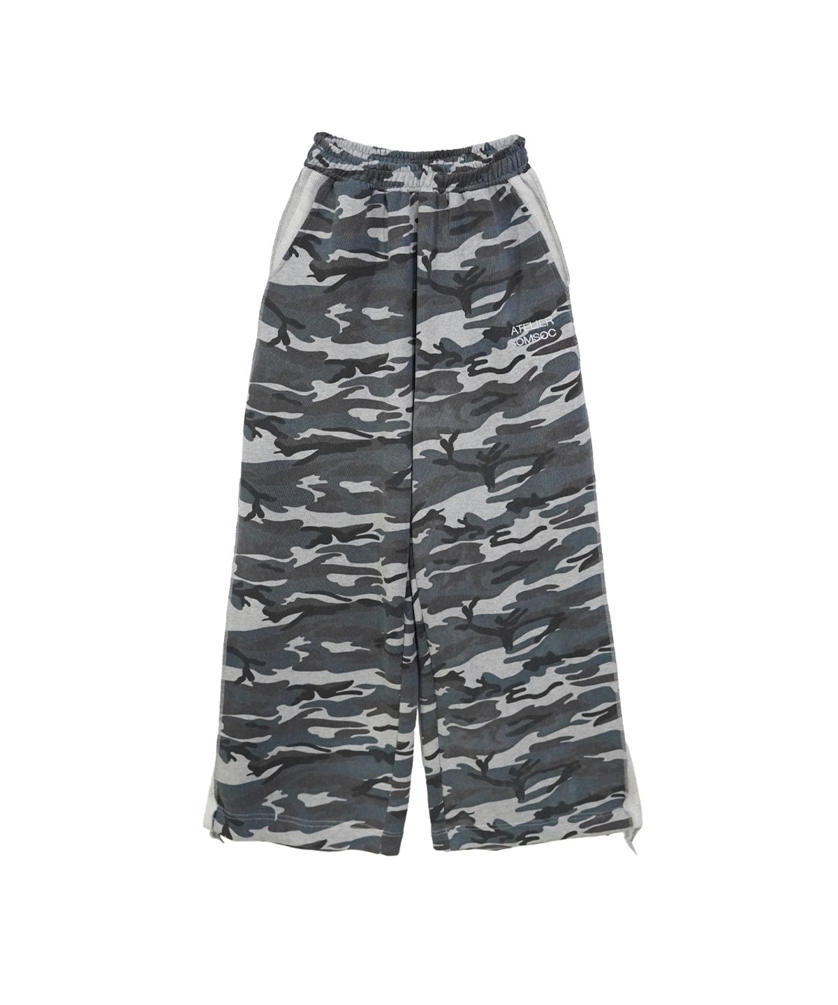 솜속(SOMSOC) AREN REVERSIBLE CAMO PANTS_M.GREY