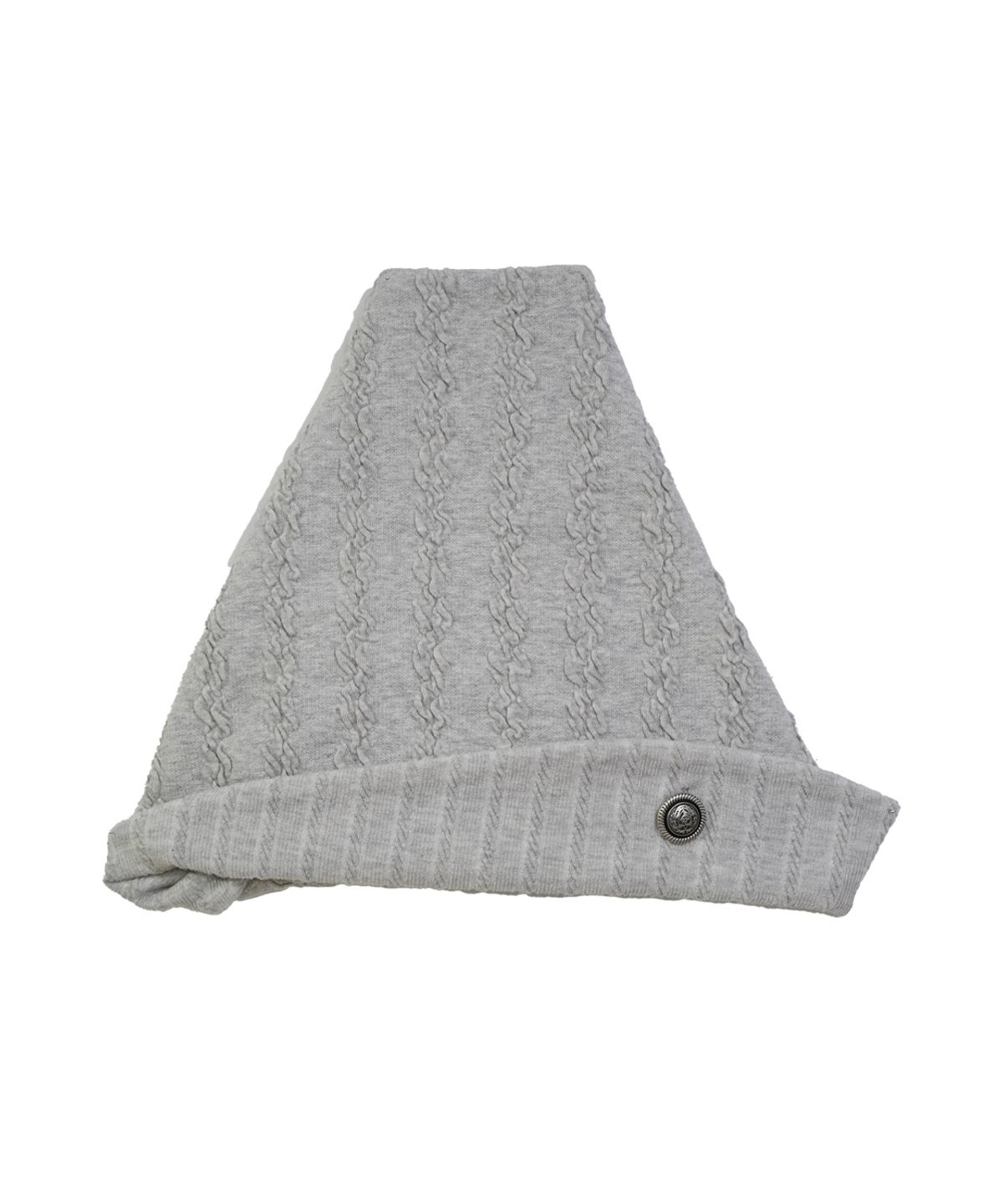 솜속(SOMSOC) LINA JACQUARD BAND BEANIE_M.GREY