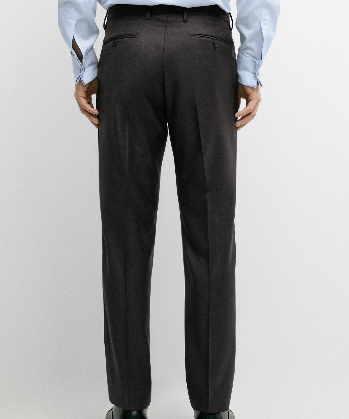 마시모두띠(MASSIMO DUTTI) 콜드 울 수트 팬츠