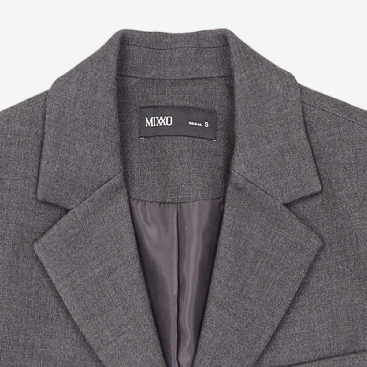 미쏘(MIXXO) 싱글 3버튼 오버핏 자켓 MIWJKC202G S