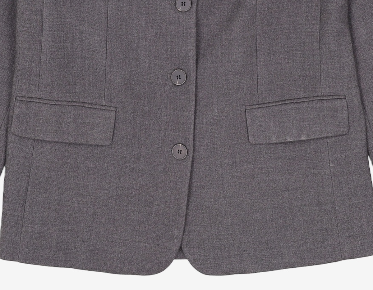 미쏘(MIXXO) 싱글 3버튼 오버핏 자켓 MIWJKC202G S