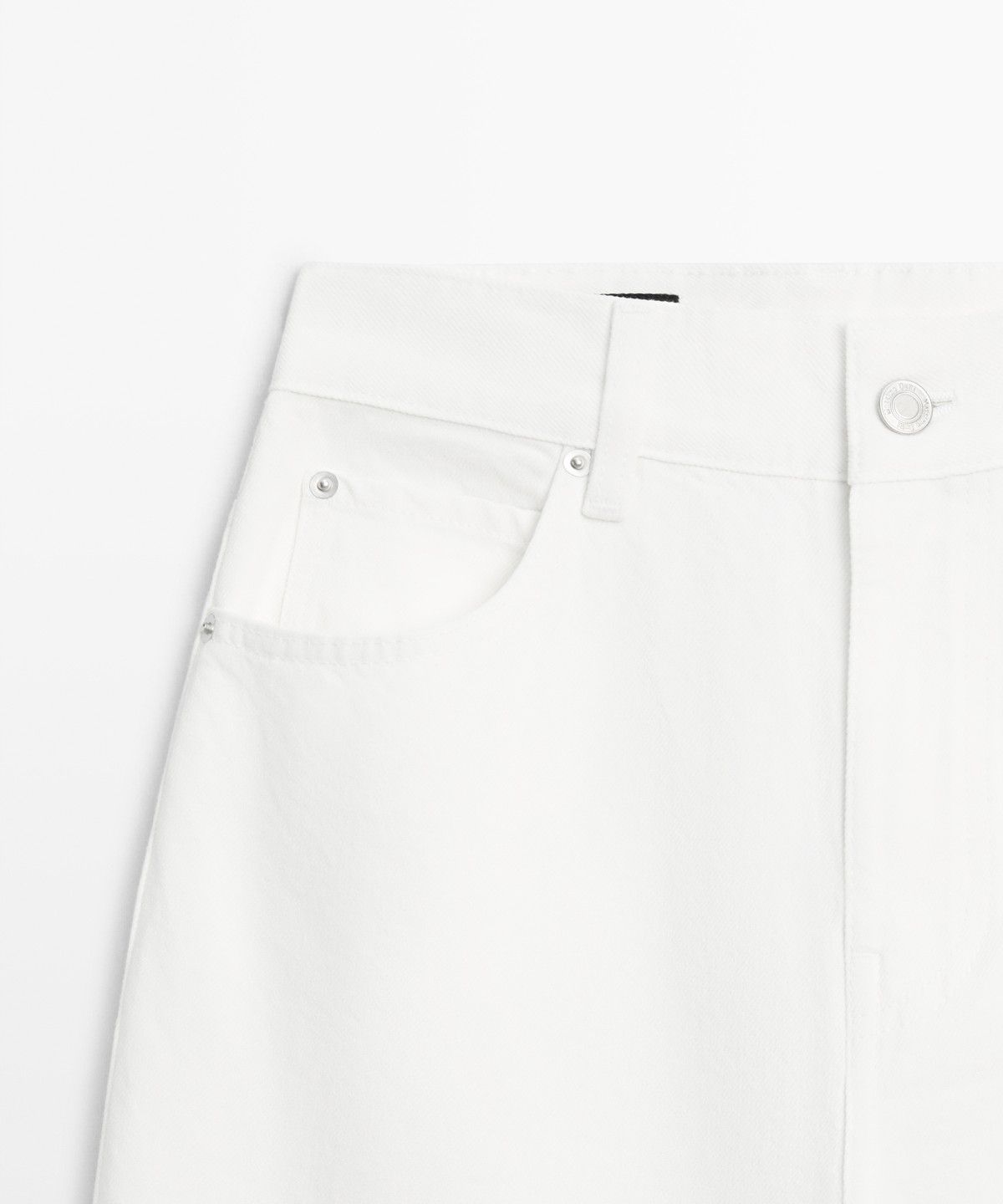 마시모두띠(MASSIMO DUTTI) 하이라이즈 와이드 레그 진