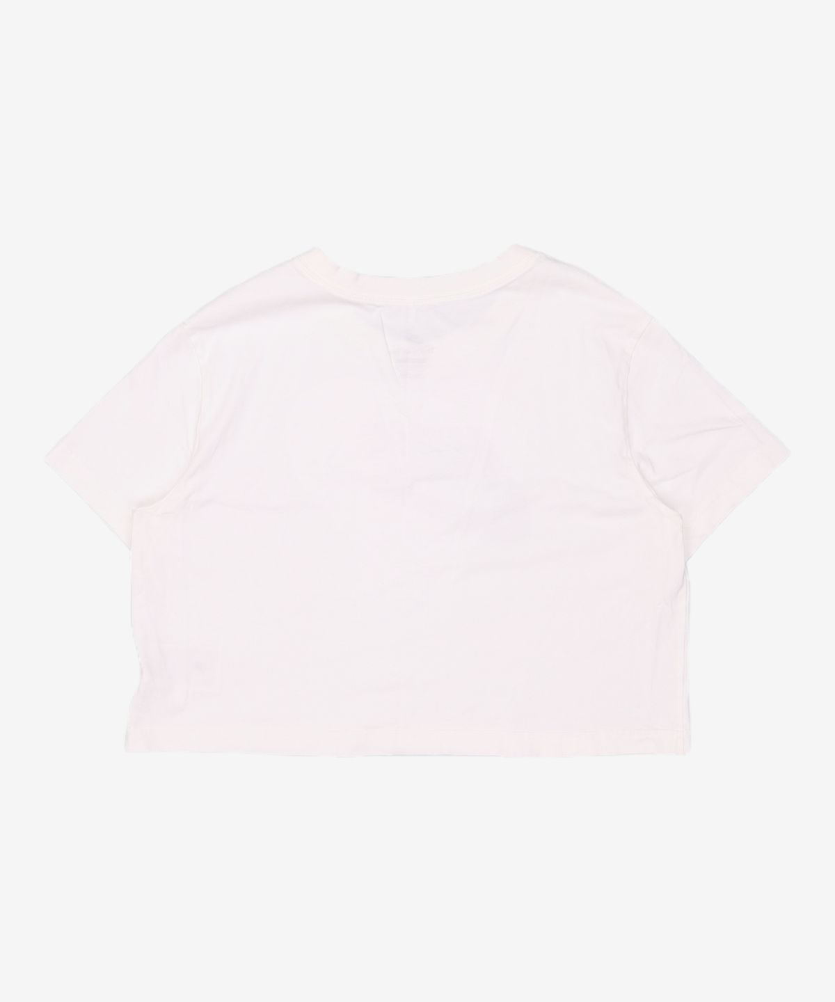 나이키(NIKE) 스포츠웨어 에센셜 크롭 티셔츠 W - 화이트:블랙 / BV6176-100 L