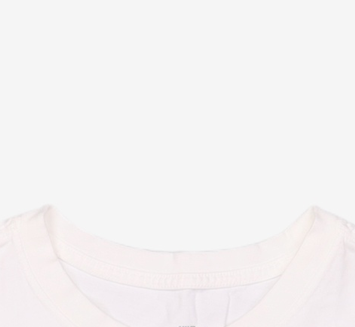 나이키(NIKE) 스포츠웨어 에센셜 크롭 티셔츠 W - 화이트:블랙 / BV6176-100 L