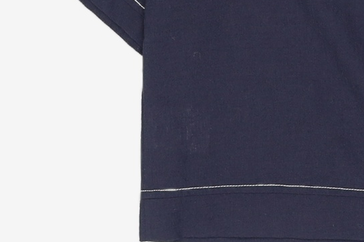 미쏘(MIXXO) 셔츠카라 크롭 블라우스 MIWBWC602G 170/92A