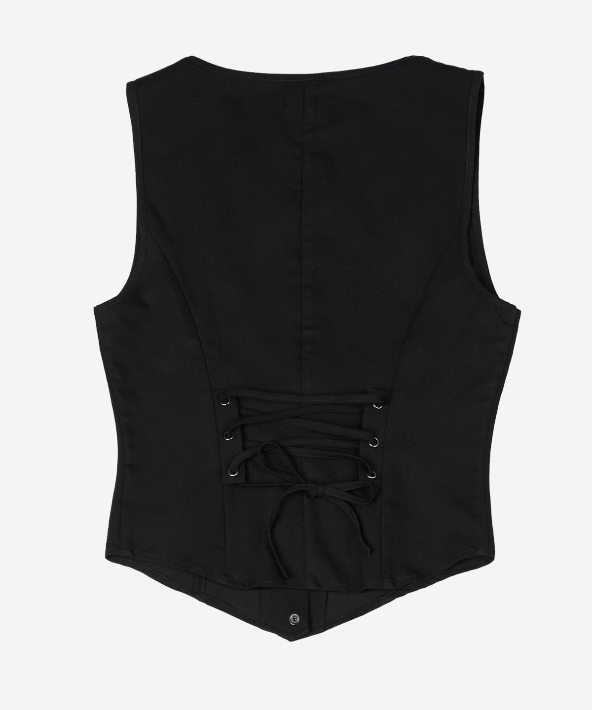 달링유어배드(DARLING, YOU'RE BAD) Back Corset Vest #Black