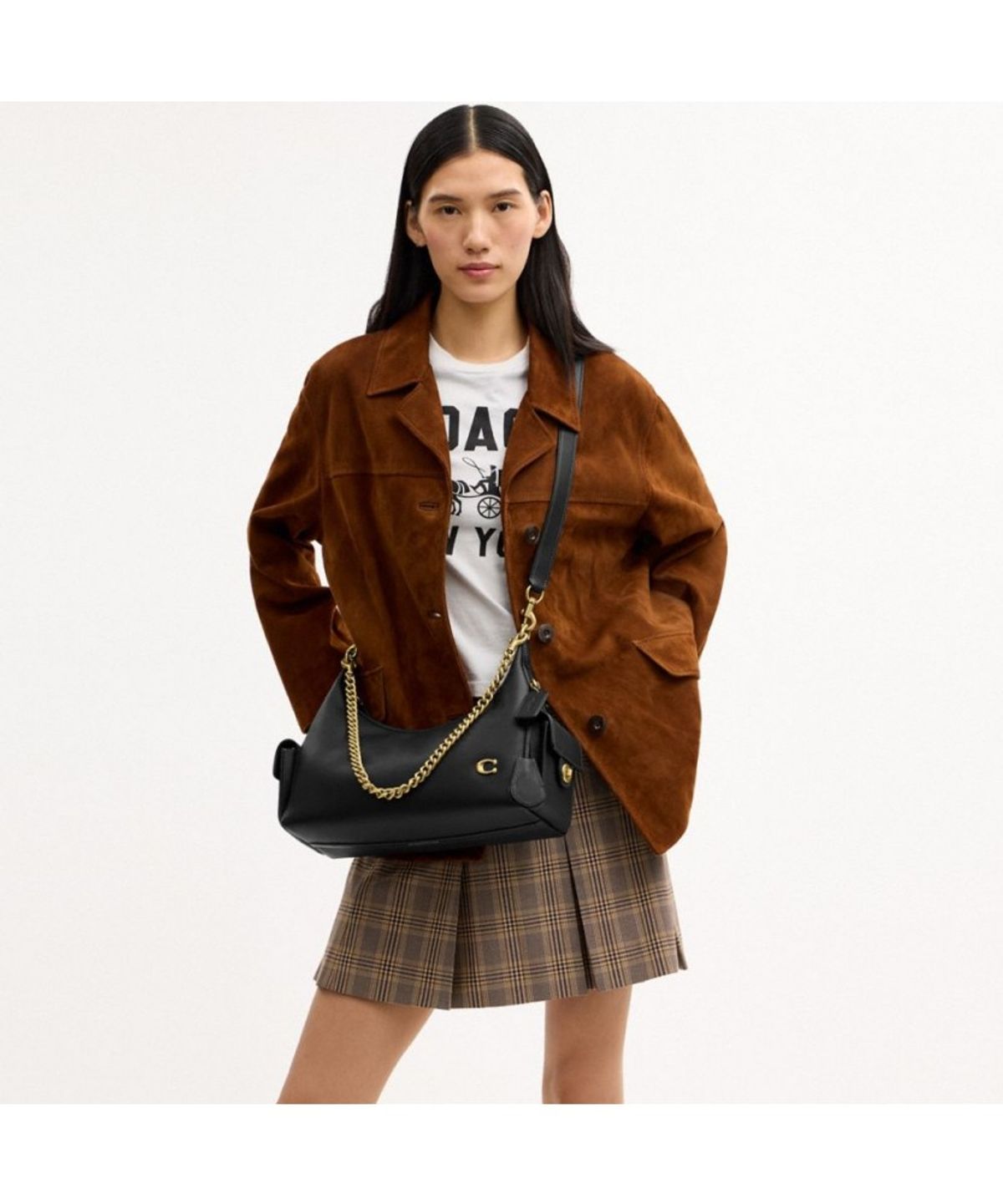 코치(COACH) 포켓 줄리엣 백 30 CDZ70 B4/BK