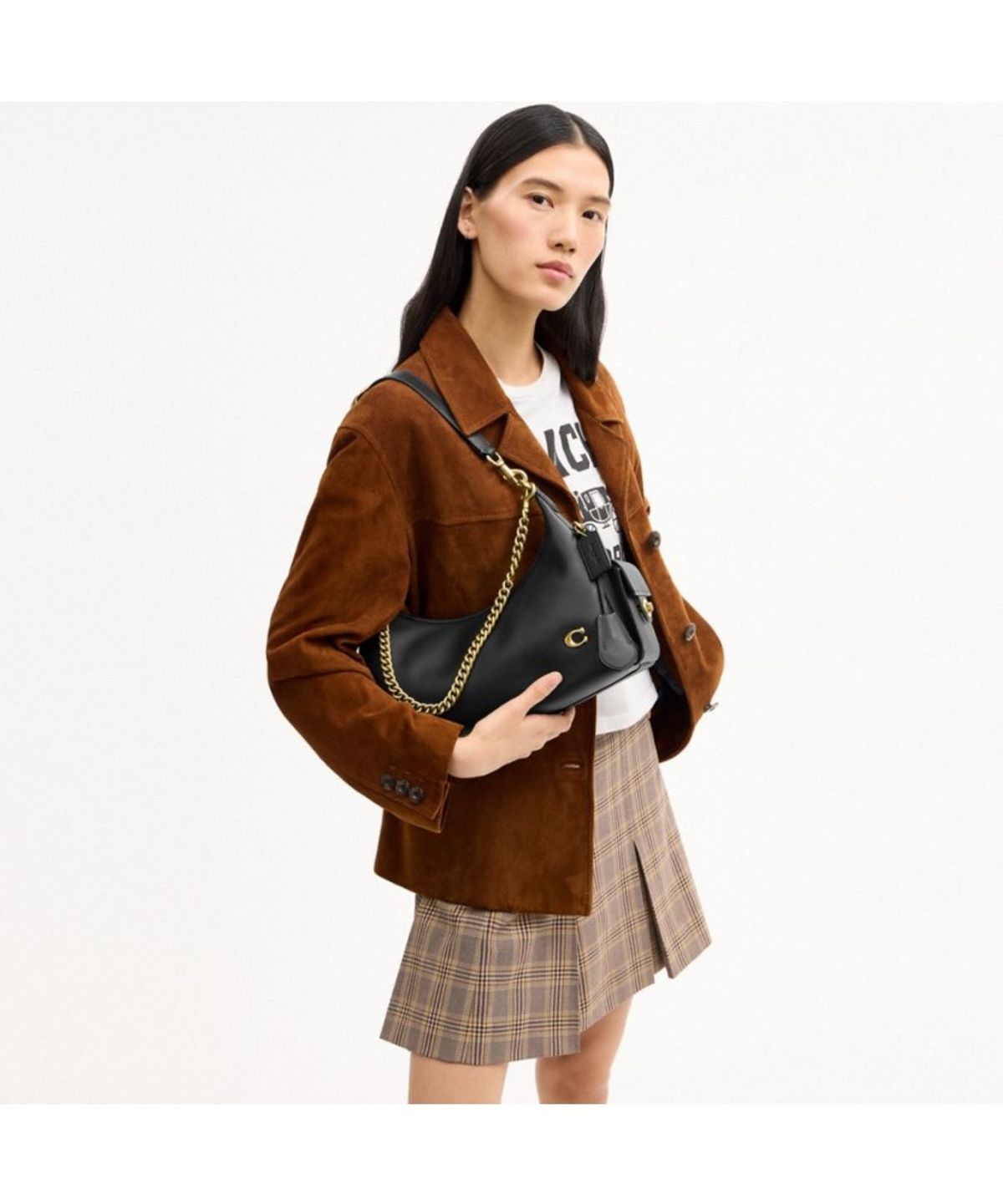 코치(COACH) 포켓 줄리엣 백 30 CDZ70 B4/BK