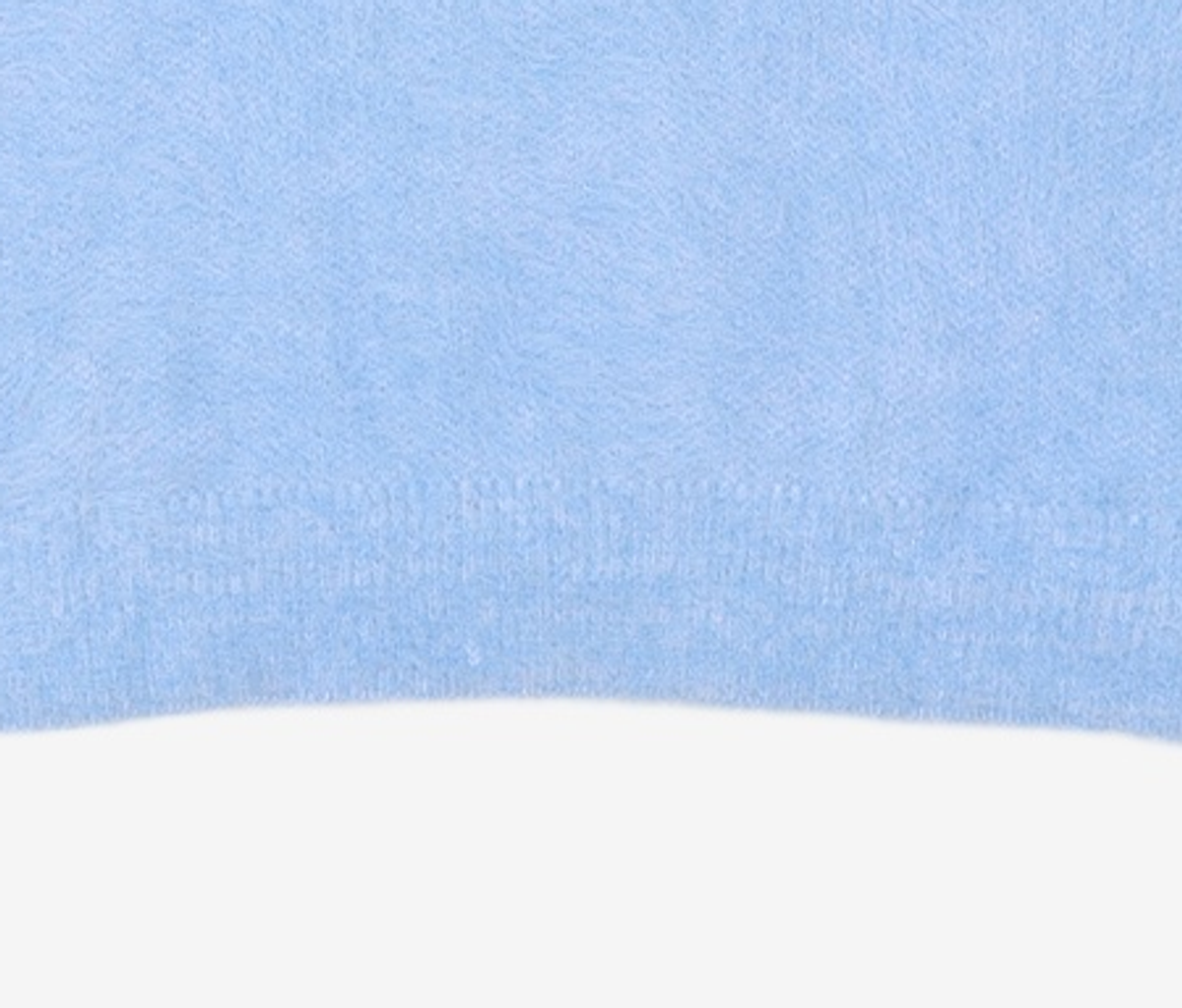 노매뉴얼(NOMANUAL) (시그니처종료)CROPPED HAIRY KNIT - 5 COLOR 100