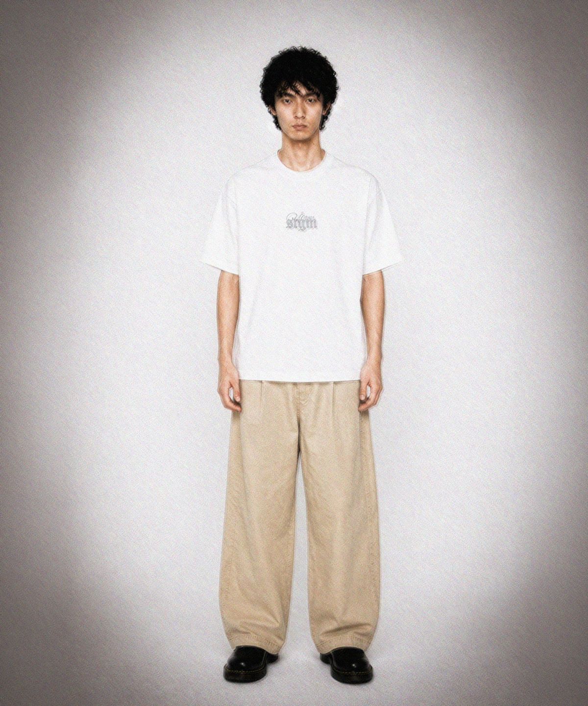 스티그마(STIGMA) ML WASHED T-SHIRTS WHITE