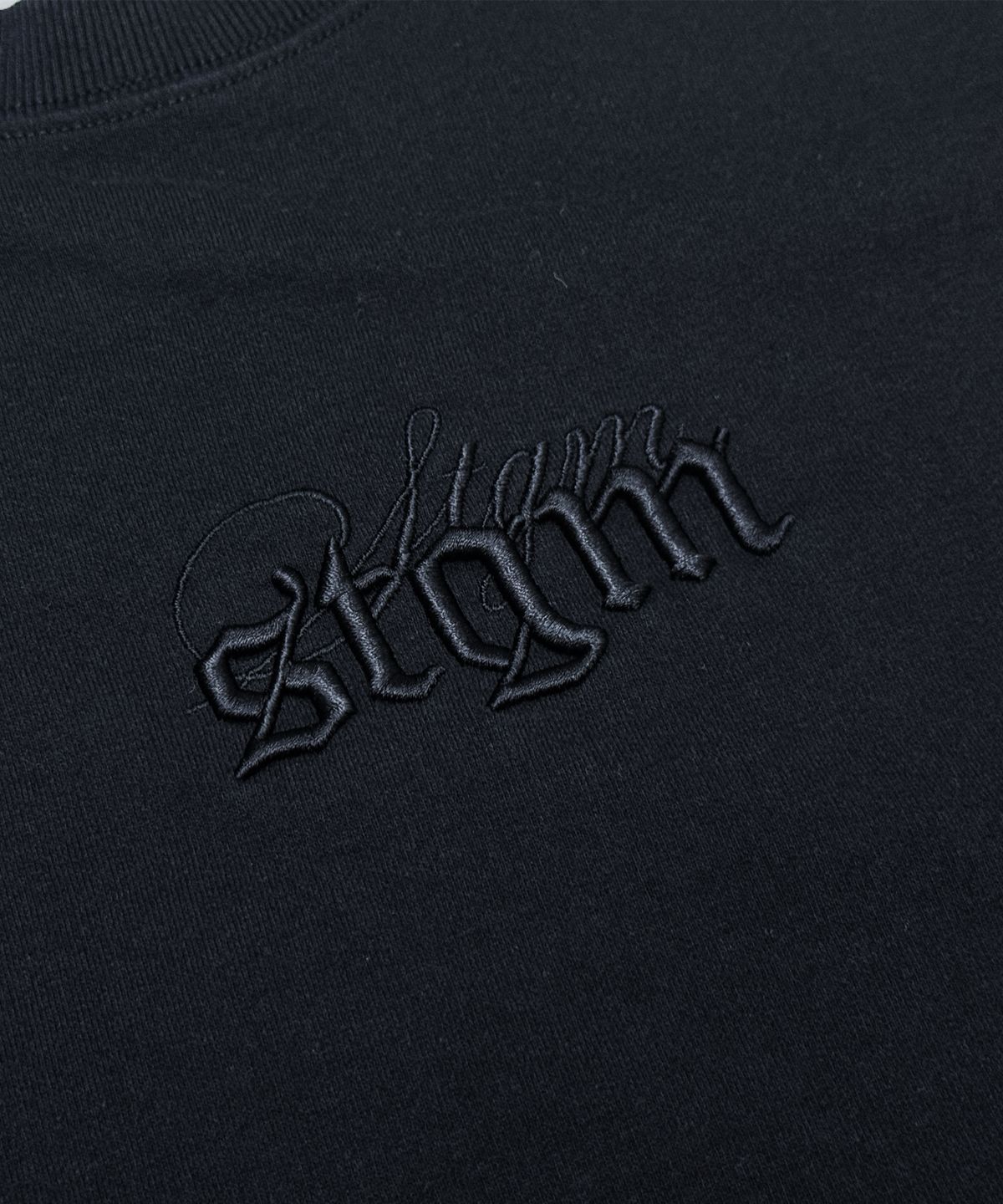 스티그마(STIGMA) ML WASHED T-SHIRTS BLACK
