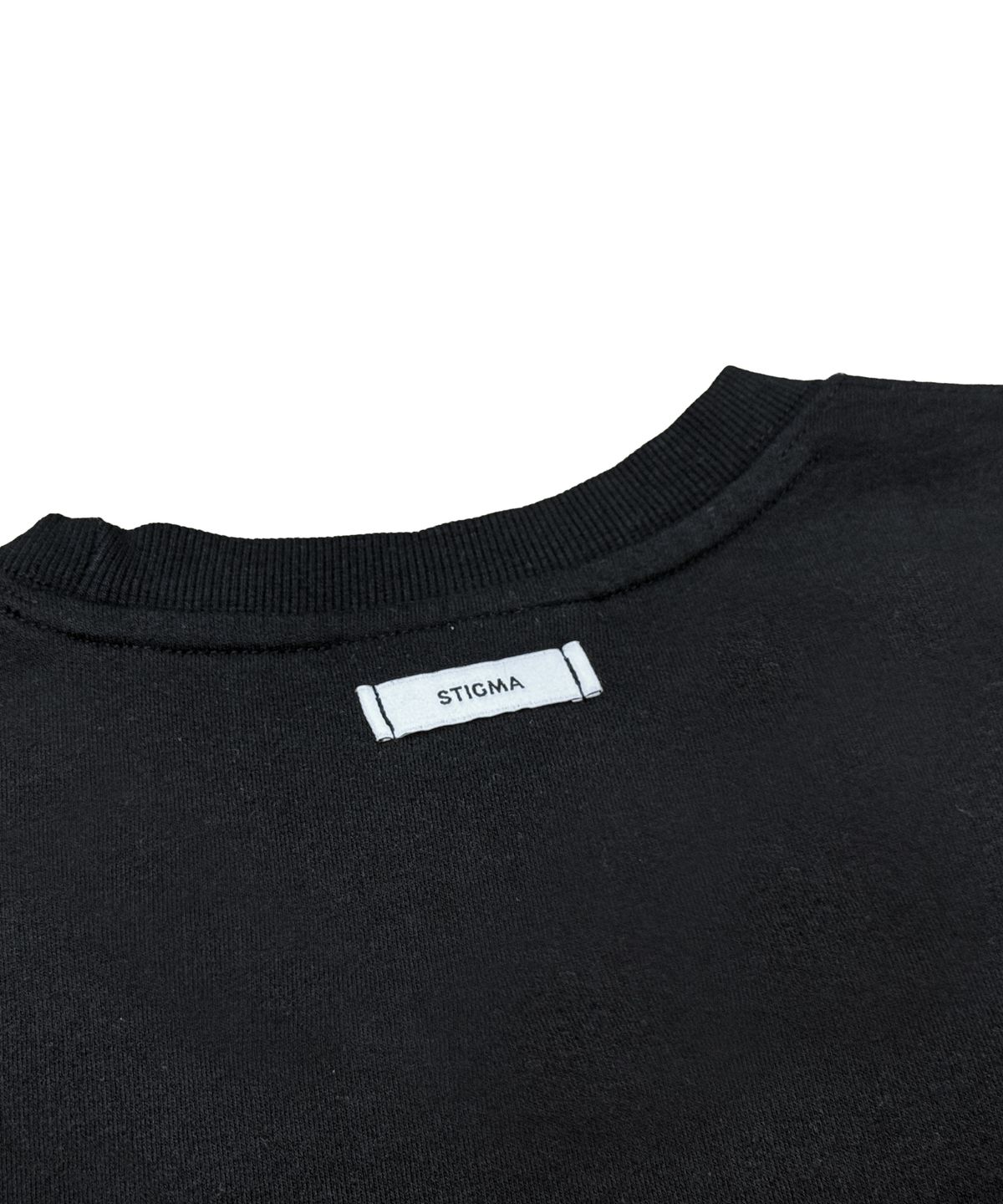 스티그마(STIGMA) ML WASHED T-SHIRTS BLACK