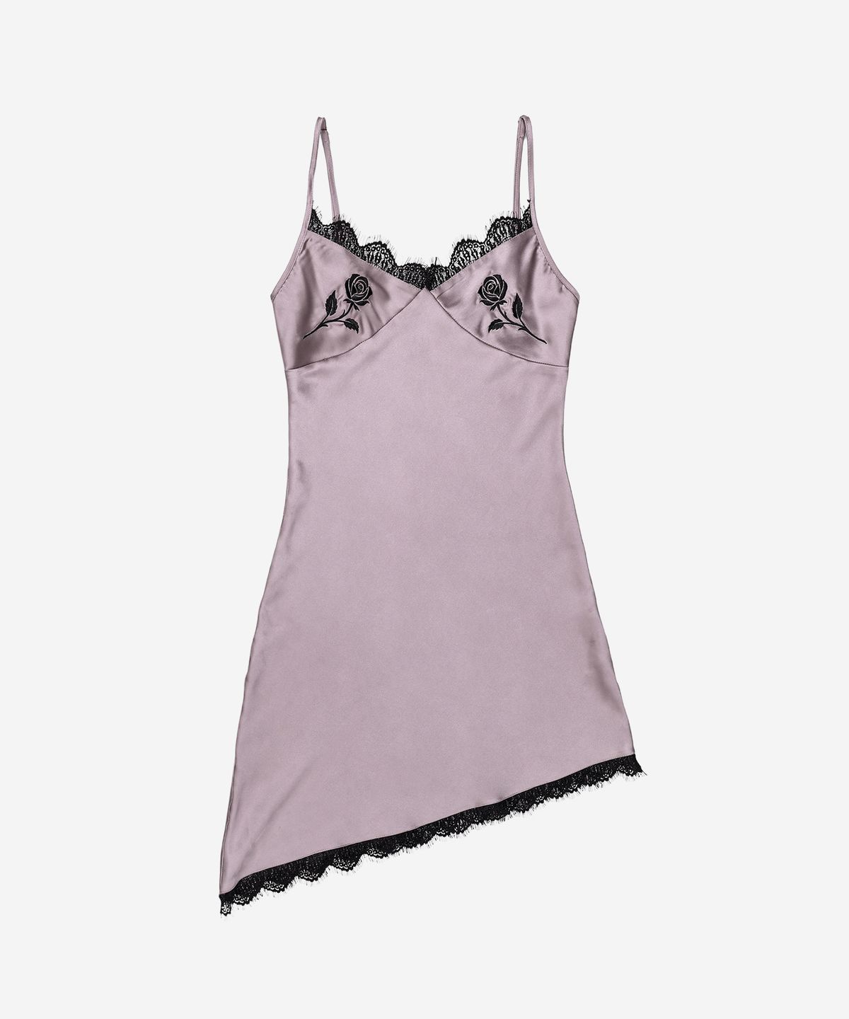 달링유어배드(DARLING, YOU'RE BAD) Rose Lace Slip Dress #Smoke