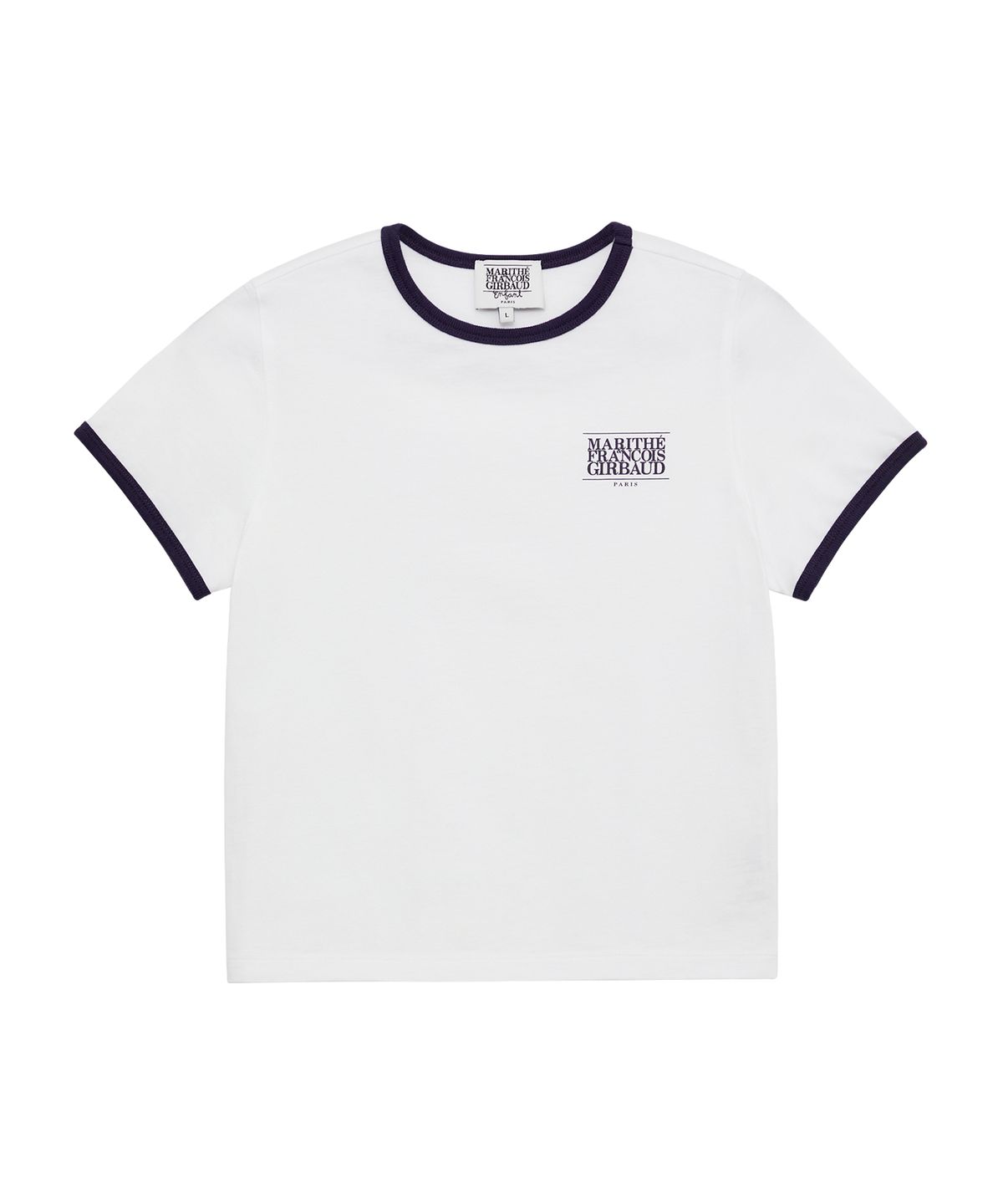 마리떼 키즈(MARITHÉ KIDS) 25SS KIDS CLASSIC LOGO RINGER TEE white