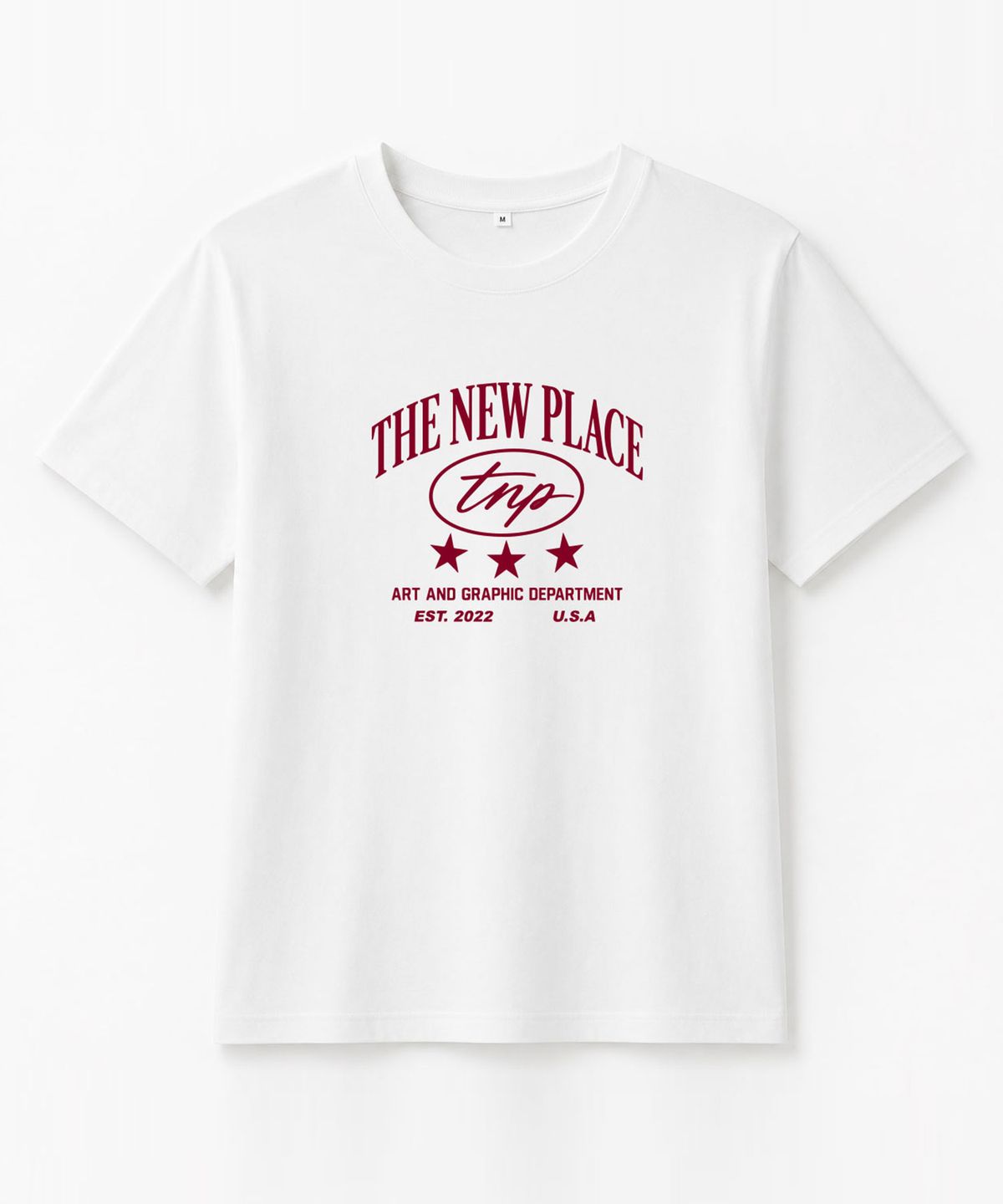 티엔피(TNP) TNP PLACE LOGO SEMI CROP TEE (T26BTTS12CM)