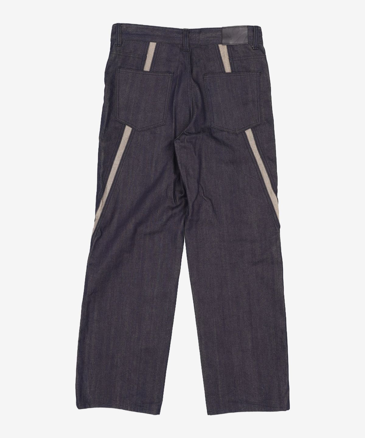 애드오프(ADDOFF) WAVE CURL LINE WIDE DENIM PANTS INDIGO 50