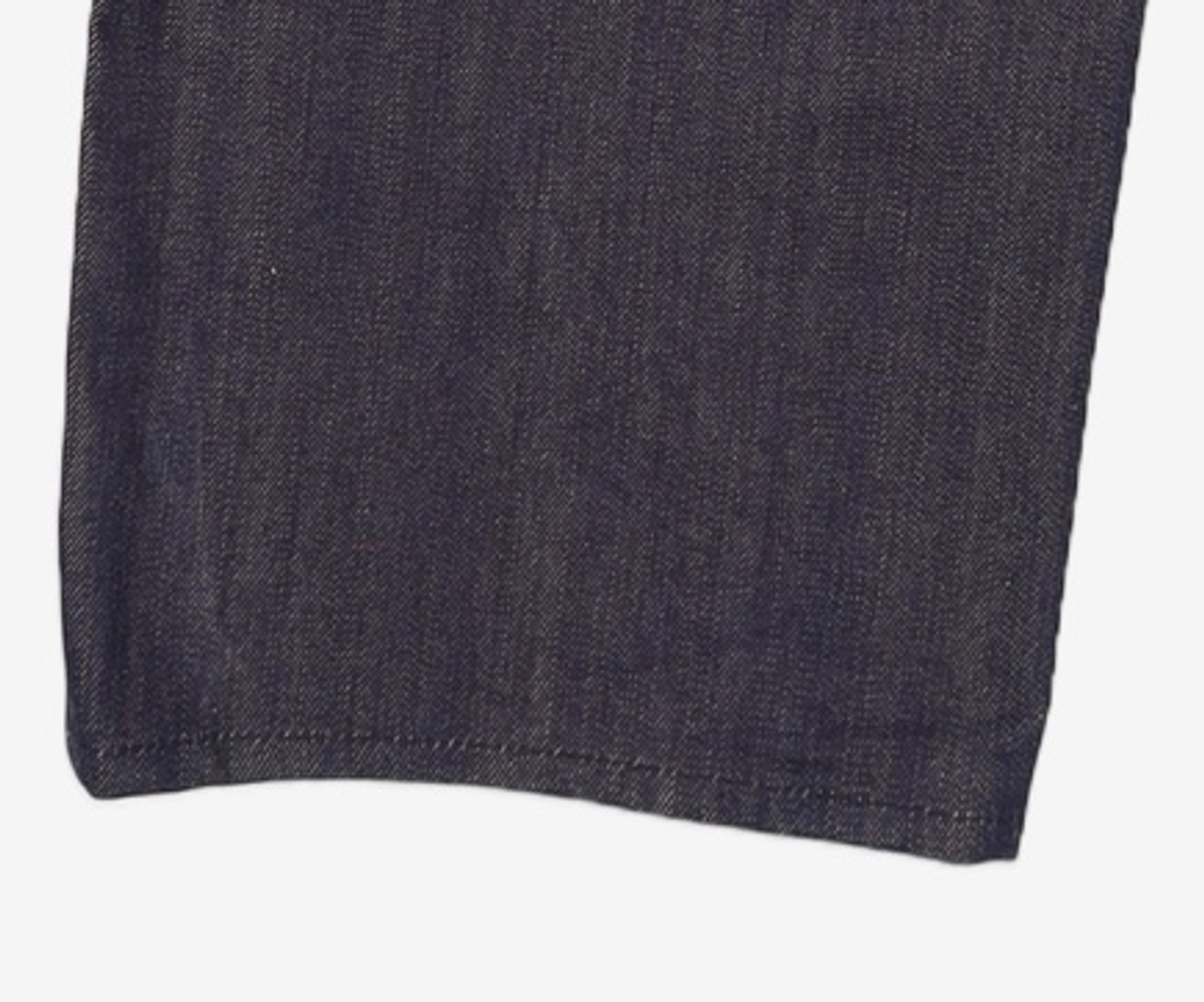 애드오프(ADDOFF) WAVE CURL LINE WIDE DENIM PANTS INDIGO 50
