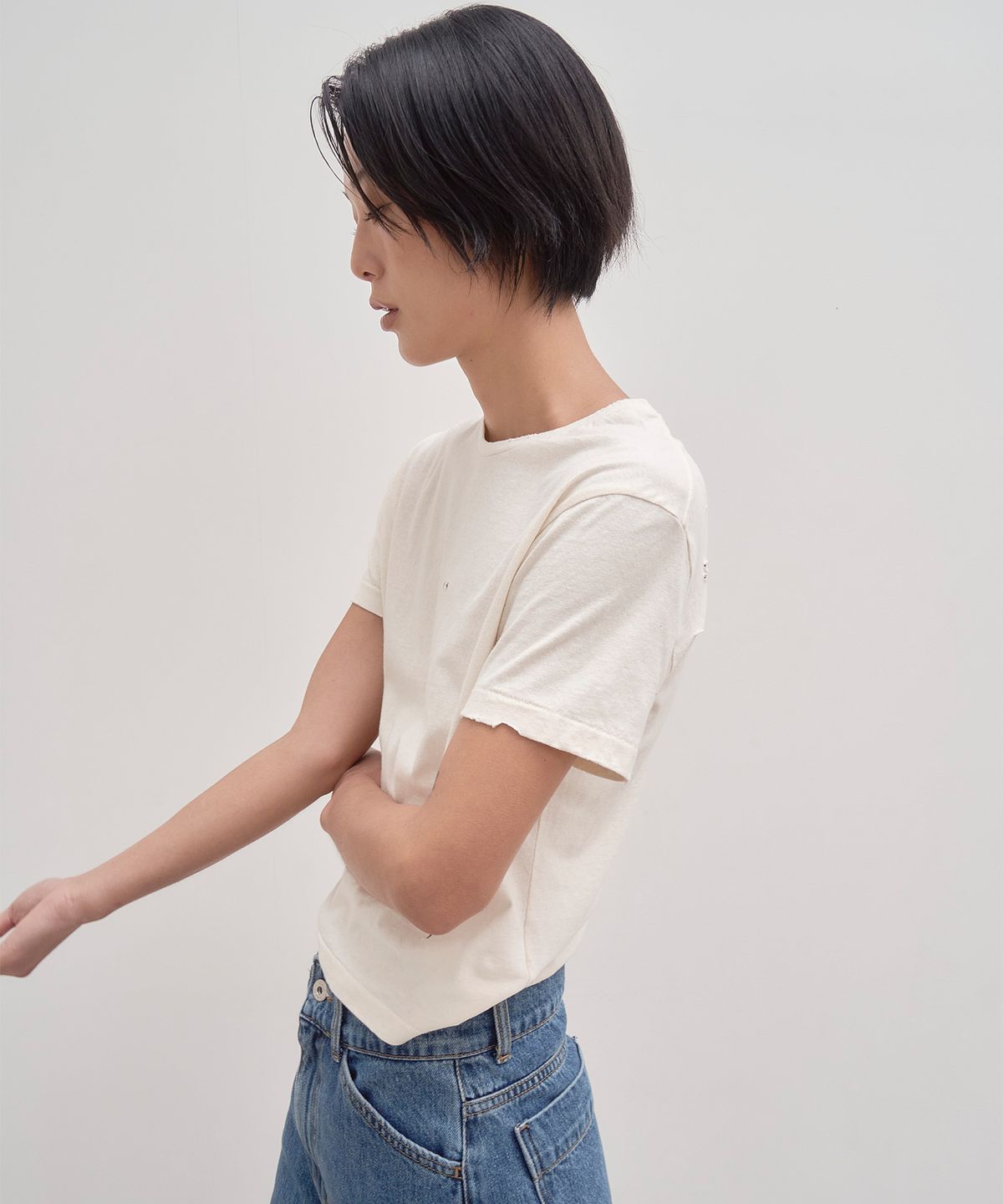웨니오(VENIO) 빈티지 티셔츠_2color