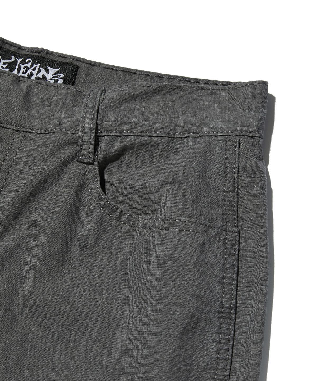 스웨이드(SUADE) SEMI WIDE PANTS [CHARCOAL GRAY]