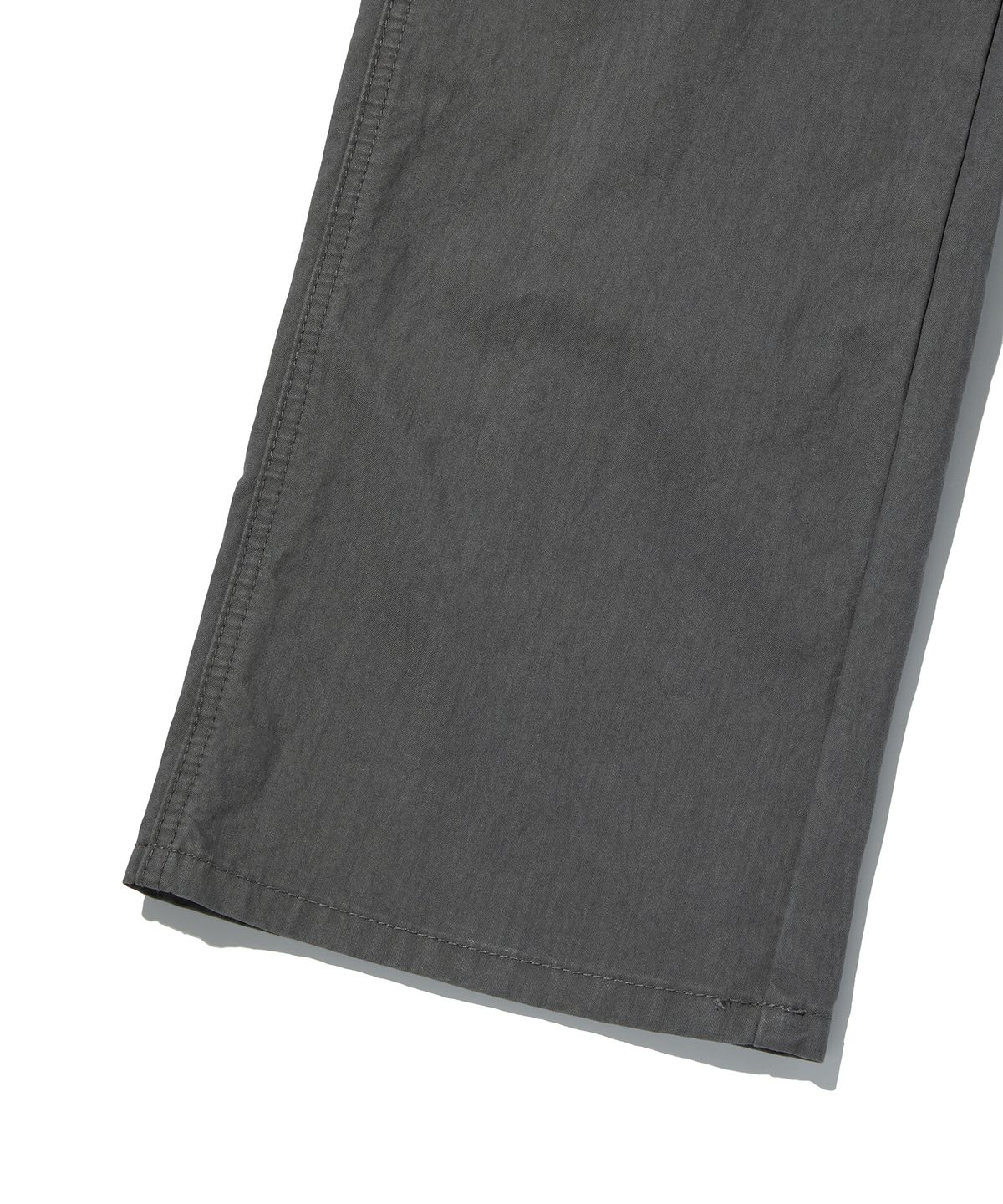 스웨이드(SUADE) SEMI WIDE PANTS [CHARCOAL GRAY]