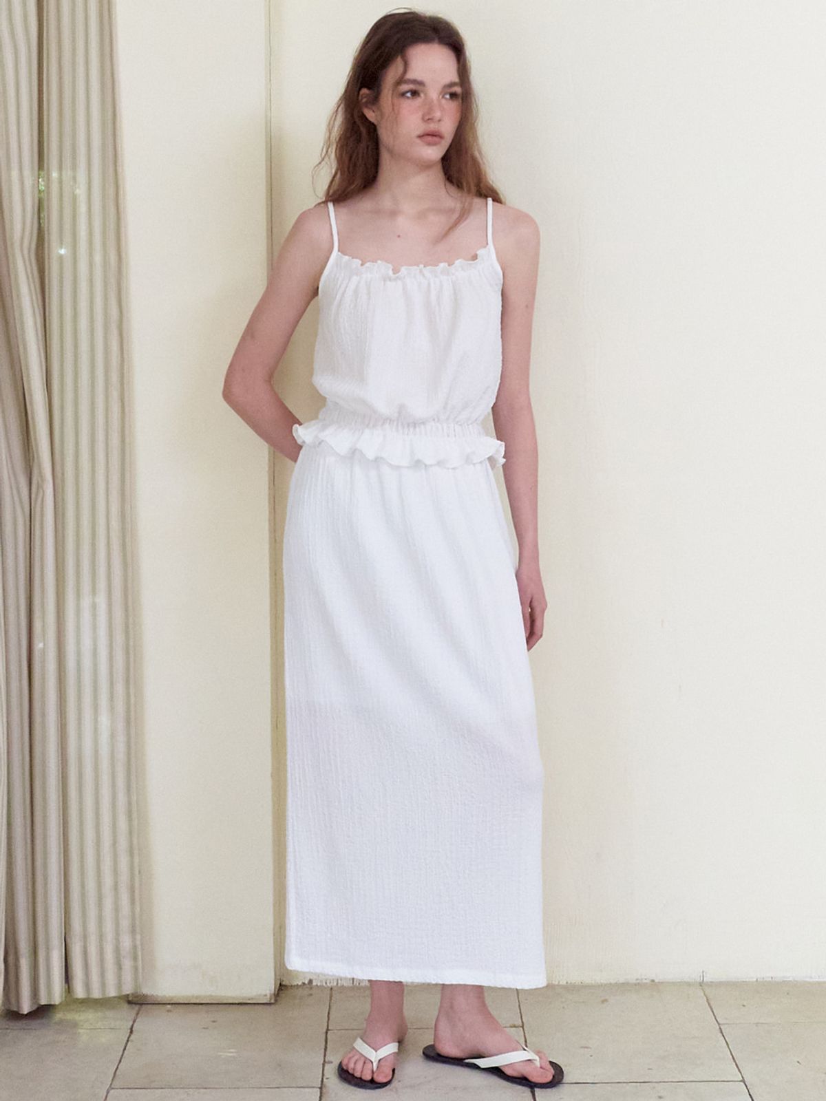 에트몽(ETMON) Textured Embo Set, White