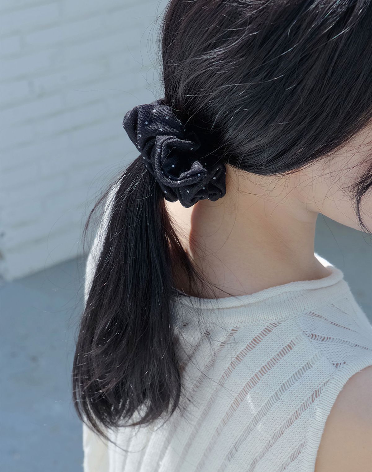 앤무오유(NMOU) Dust mini scrunchie (5colors)