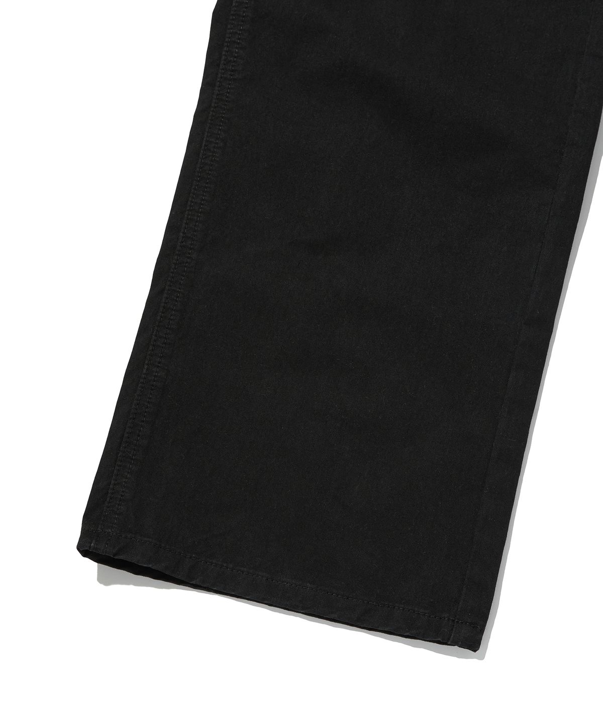 스웨이드(SUADE) SEMI WIDE PANTS [BLACK]