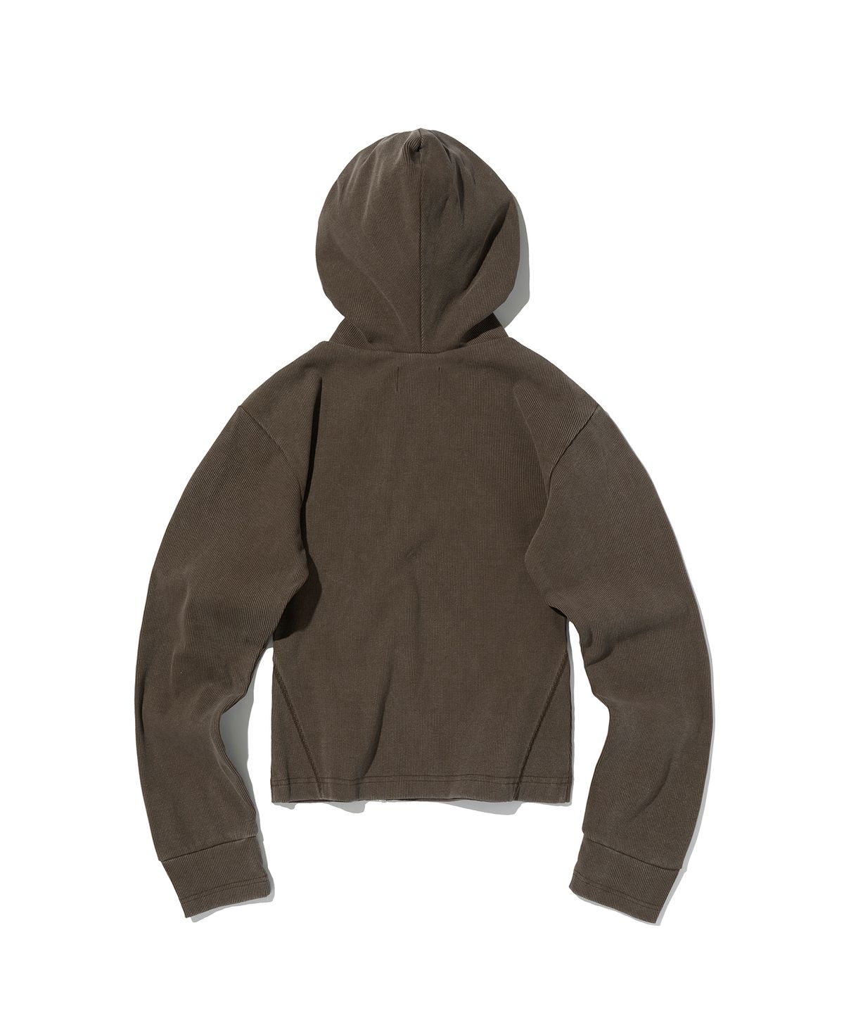 스웨이드(SUADE) SIDE ZIPPER ZIP UP [BROWN]