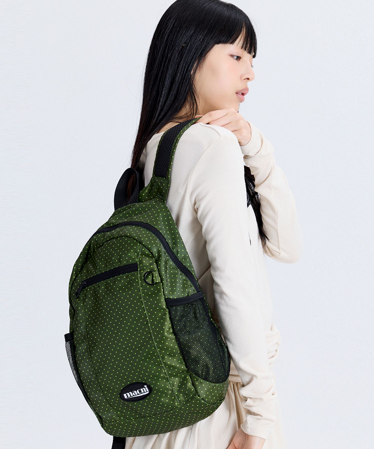 마크니(MACNI) AERO BACKPACK DOT GREEN