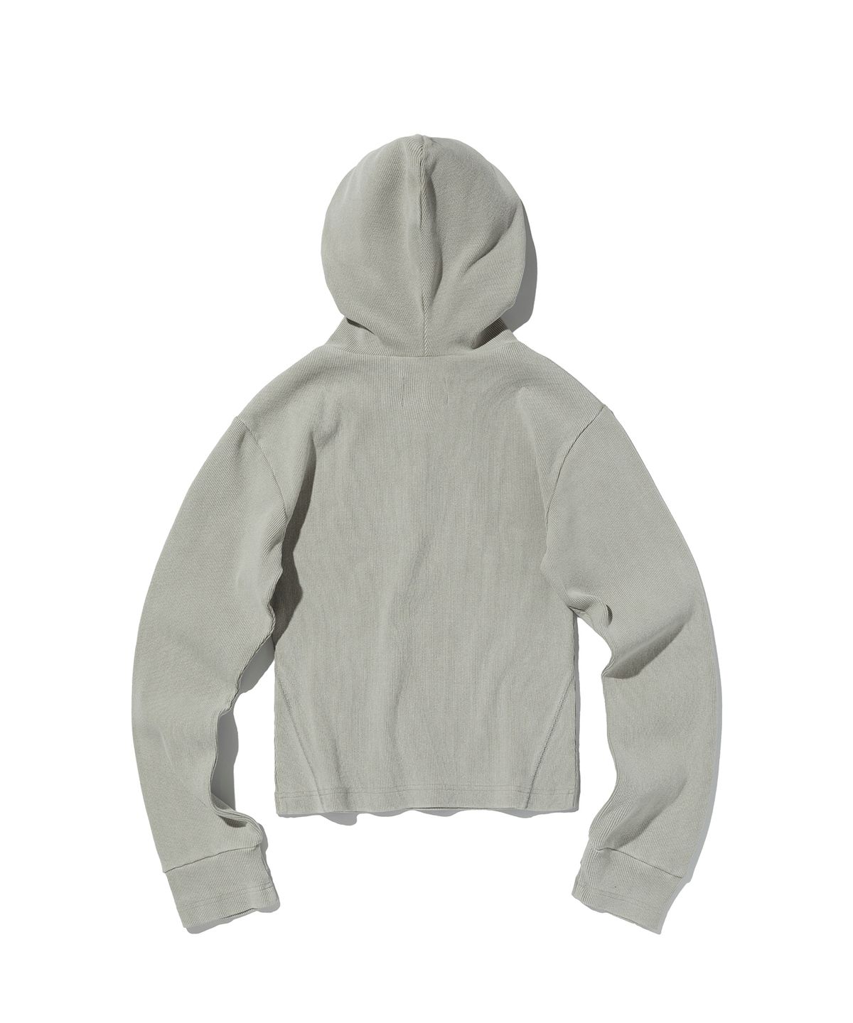 스웨이드(SUADE) SIDE ZIPPER ZIP UP [LIGHT GRAY]