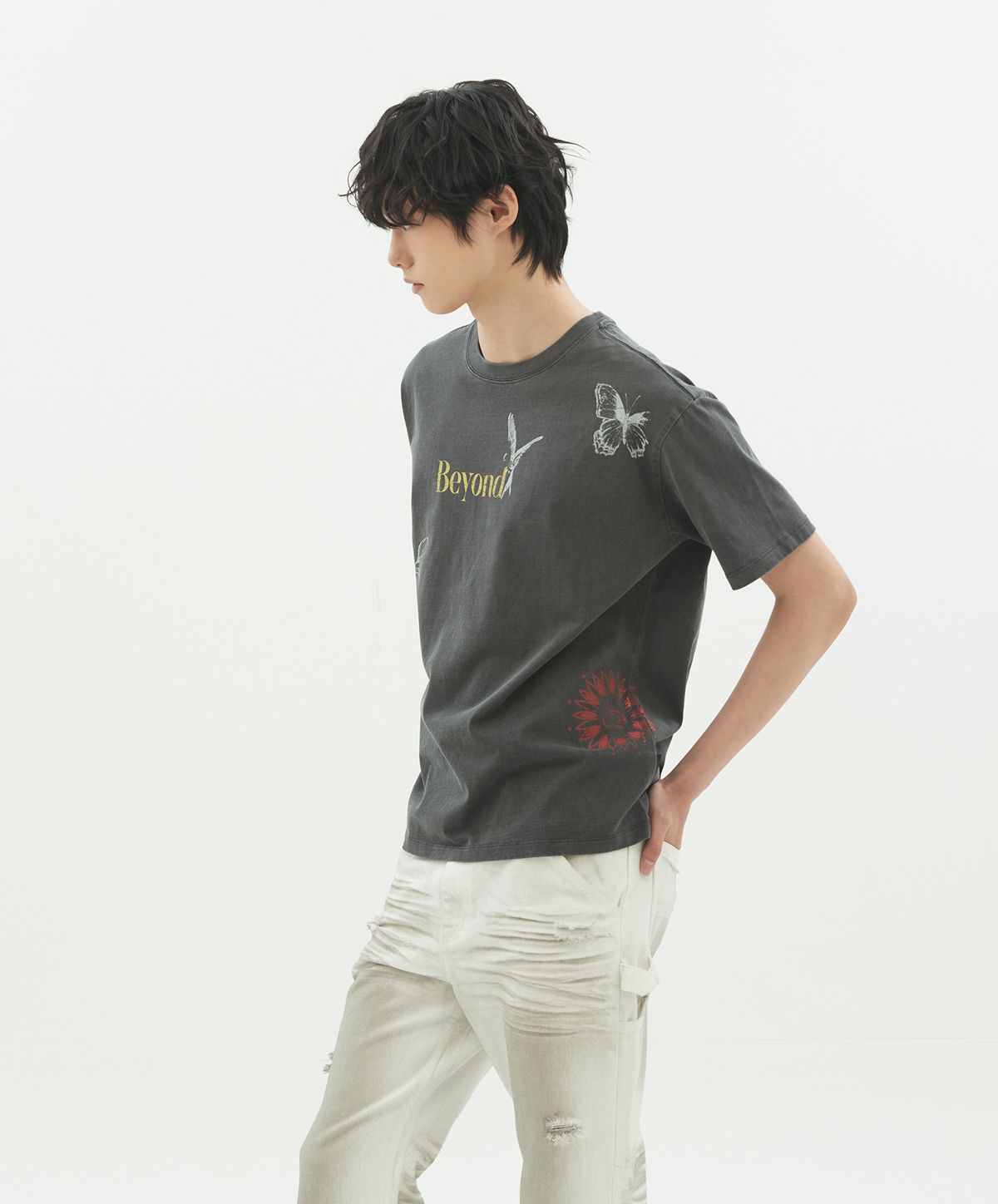 데프가먼츠(DEFGARMENTS) NATURE SYMBOL T-SHIRTS [2COLOR]