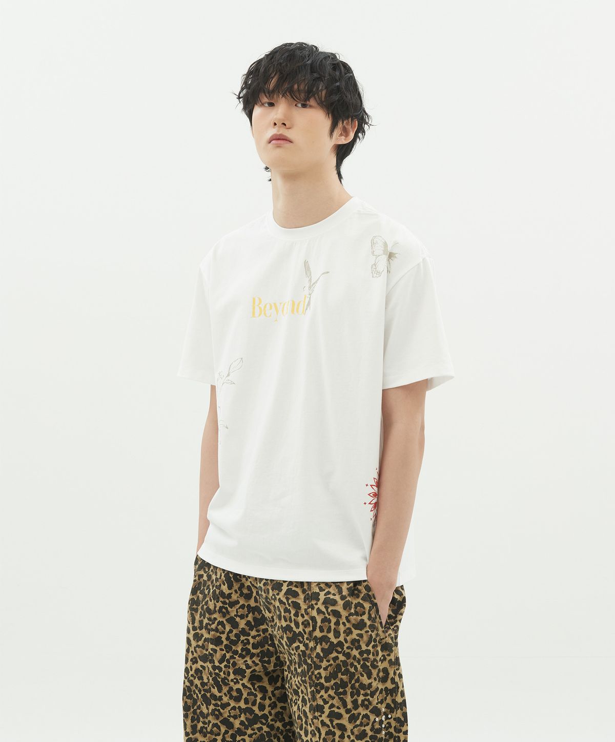 데프가먼츠(DEFGARMENTS) NATURE SYMBOL T-SHIRTS [2COLOR]