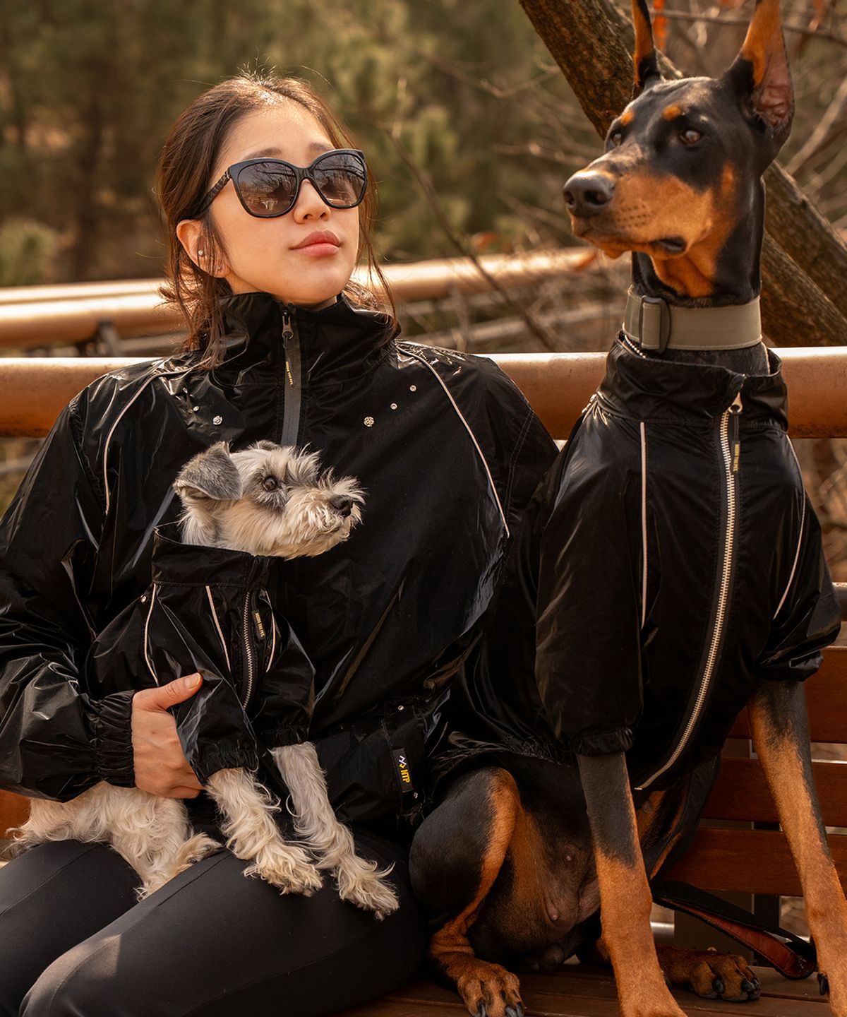 니즈더펫(NEEDS THE PET) 위드 글로시 에어 자켓
