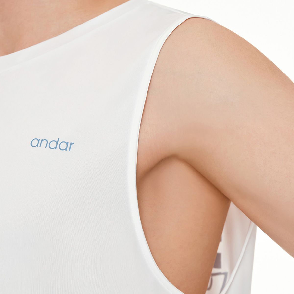 안다르(ANDAR) 풀앤비치 맨즈 그래픽 슬리브리스
