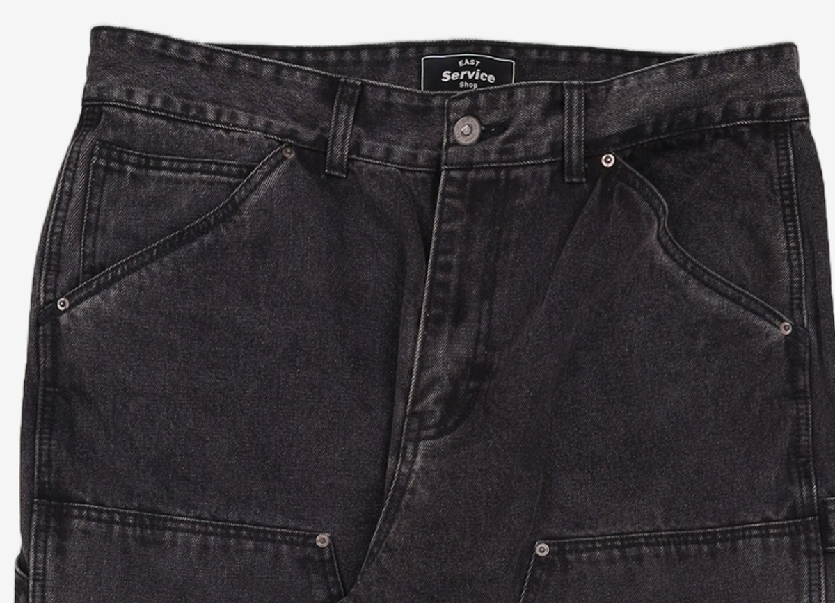 이스트서비스샵(eastserviceshop) Carpenter Service Denim Pants - Black 50