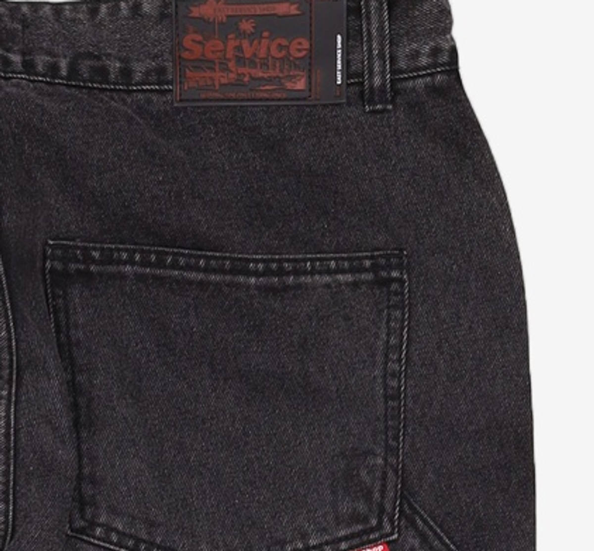 이스트서비스샵(eastserviceshop) Carpenter Service Denim Pants - Black 50