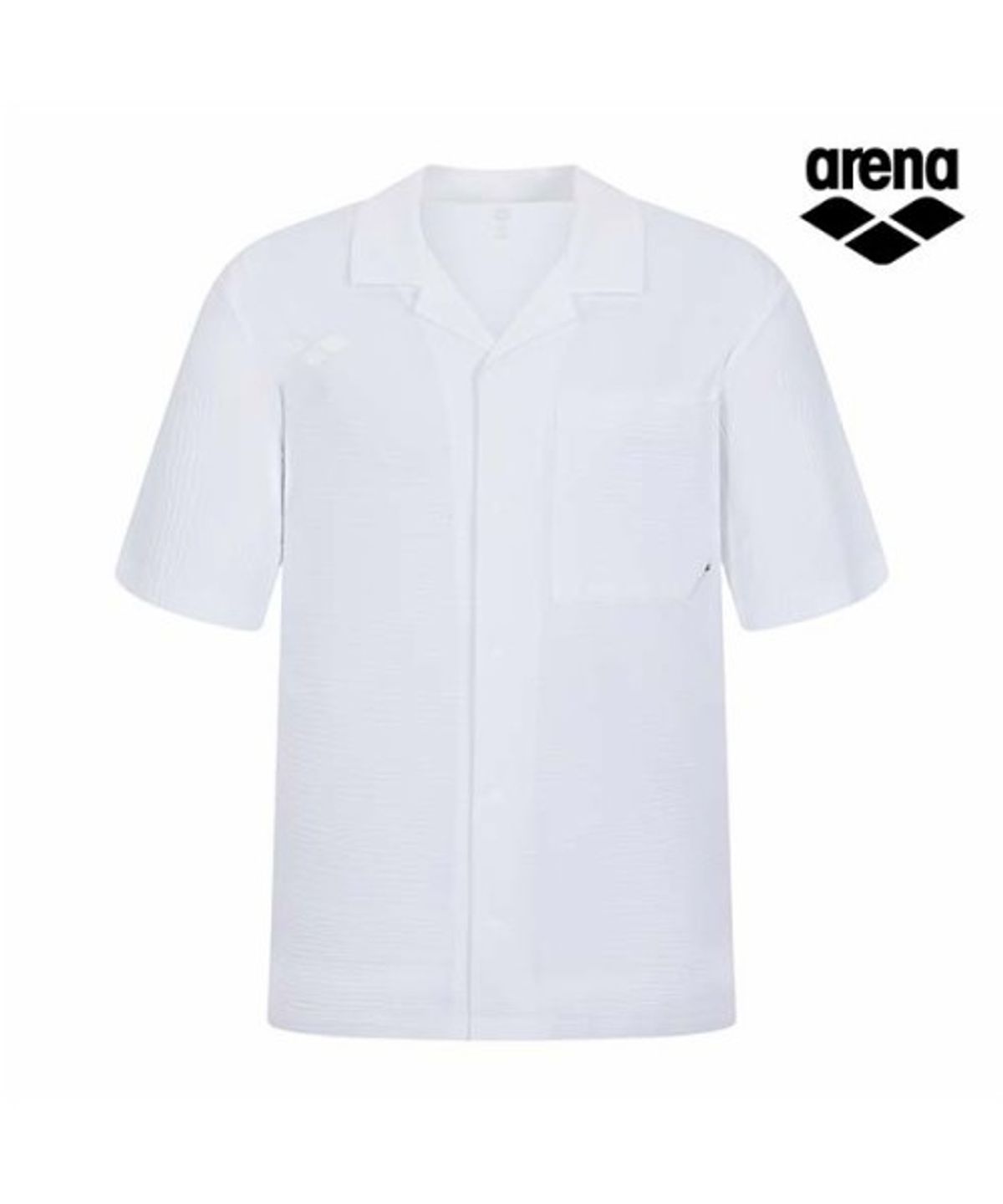 아레나(ARENA) 아이스핏 남성 시어서커 셔츠A6MM1RP03WHT
