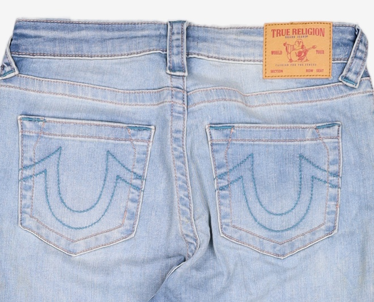 트루릴리젼(TRUERELIGION) 청/데님 팬츠 28