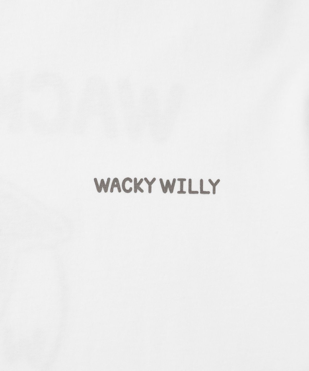 와키윌리(WACKY WILLY) 에이스 반팔 티셔츠 화이트