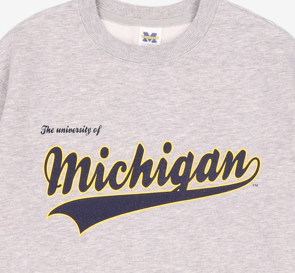 미시간 유니버시티(UNIVERSITY OF MICHIGAN) 맨투맨/스웨트셔츠 S